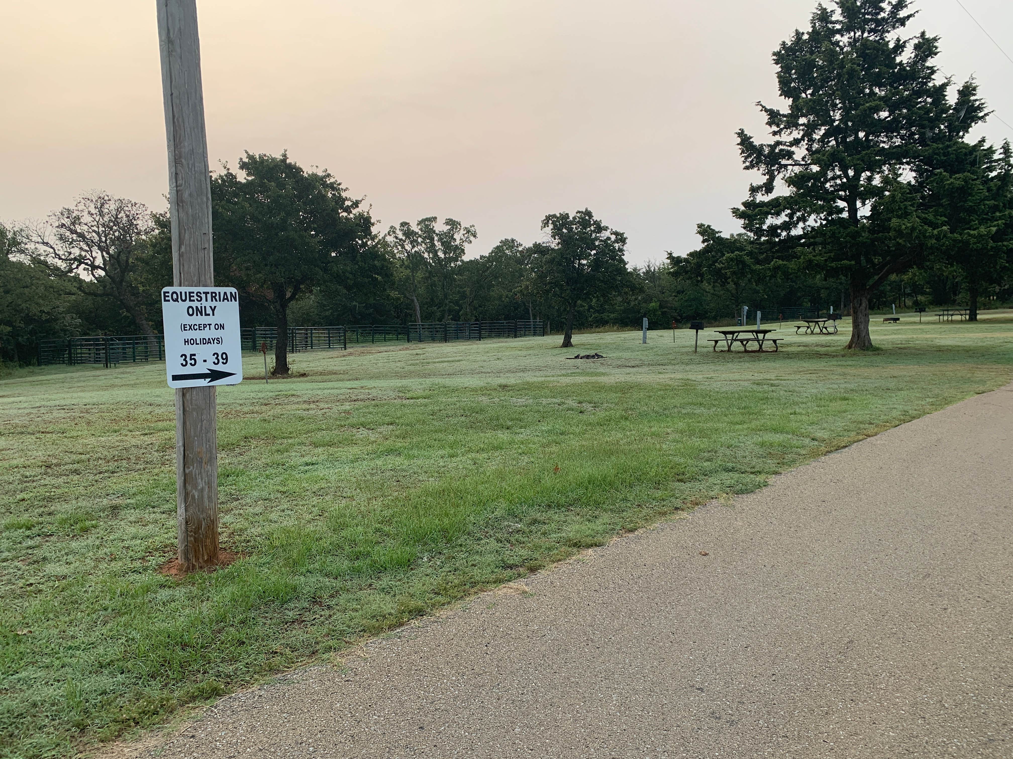 Camper-submitted photo at Bell Cow Lake Campground C near Warr Acres, OK