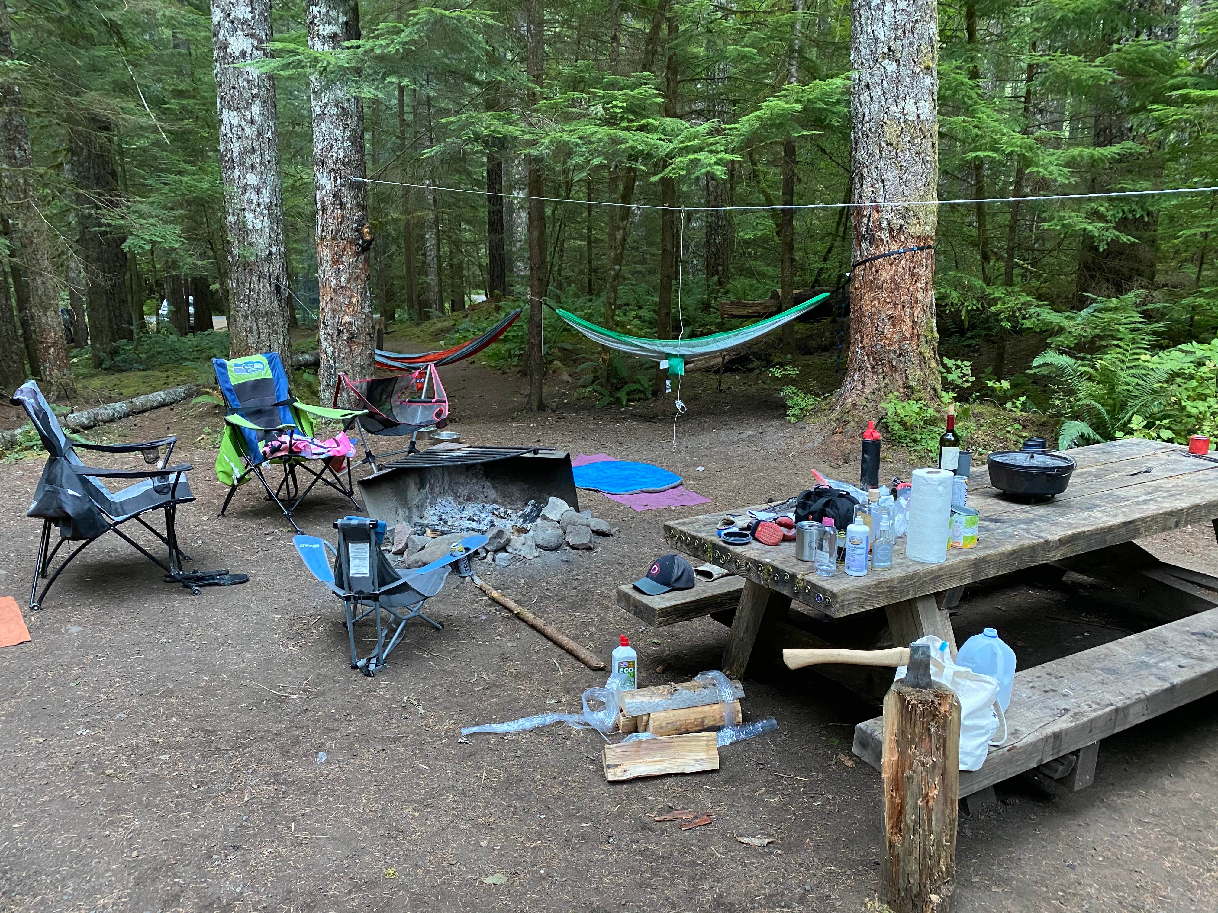 Marcus K.'s photo at Lower Falls Campground near Gifford Pinchot National Forest