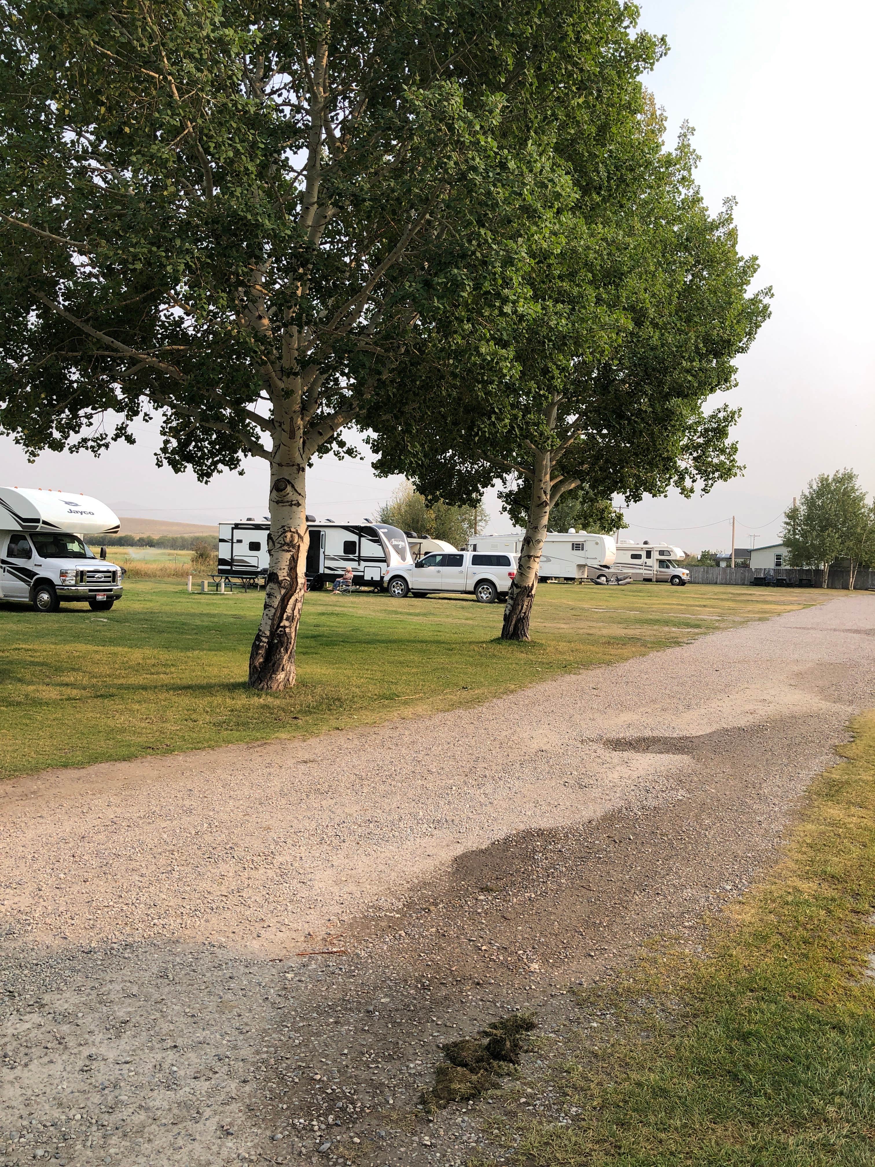 Mari H.'s photo of rv camping at Sportsman Lodge, Cabins & RV Park near Whitehall, MT