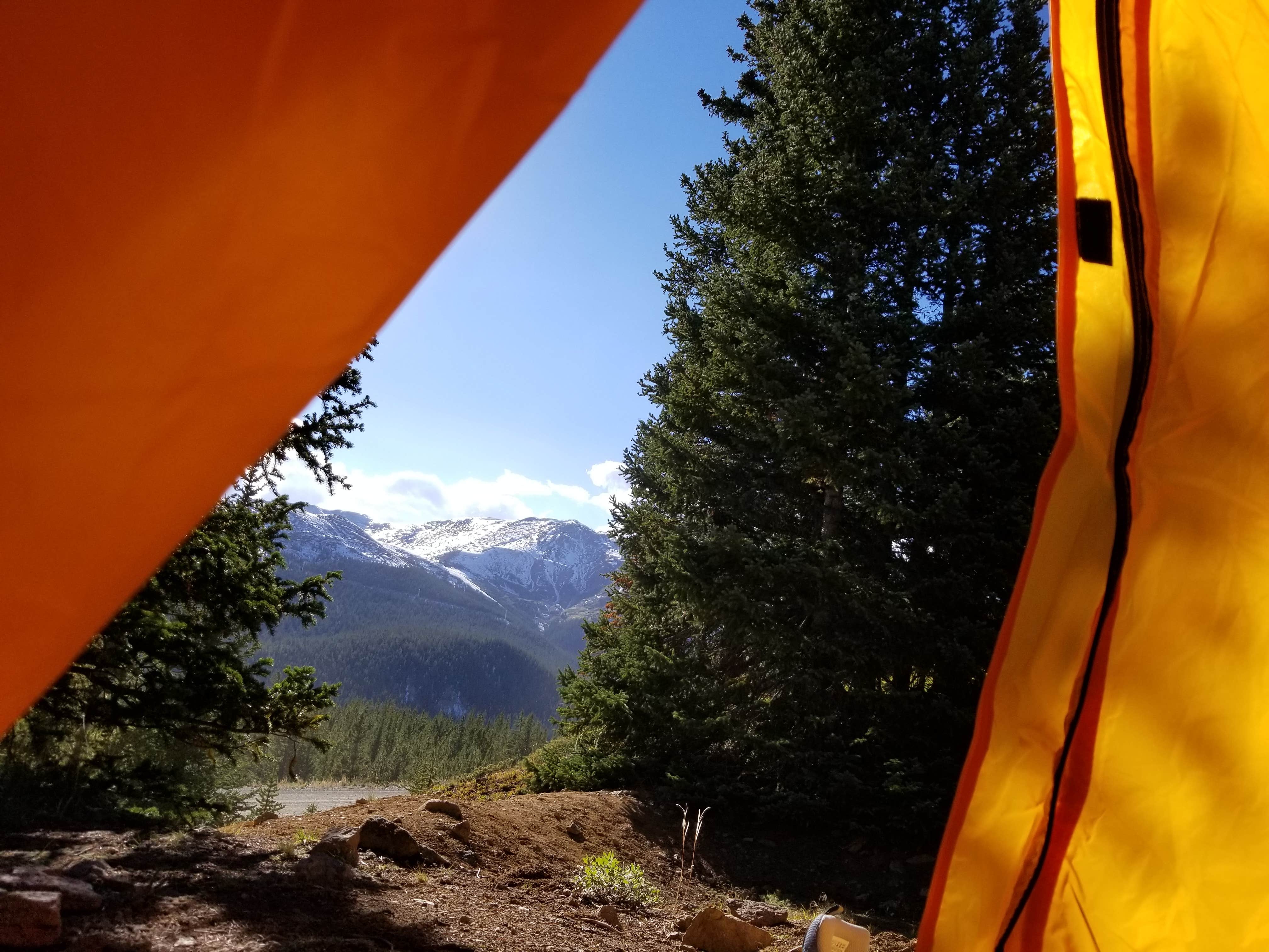 Camper-submitted photo at Boreas Pass Road Designated Dispersed Camping near Heeney, CO
