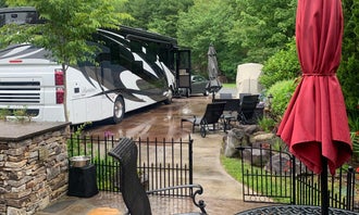 Camping near Ray Fisher Campground— CLOSED: Blue Ridge Moutains Motorcoach Resort, Lake Toxaway, North Carolina
