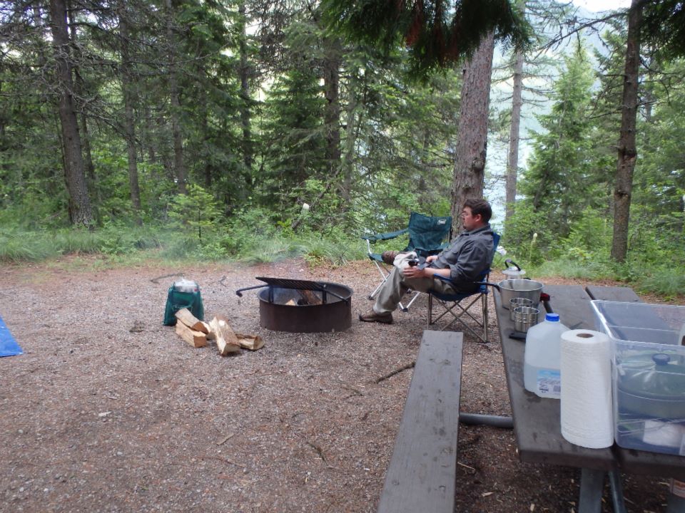 Camper submitted image from Fish Creek Campground — Glacier National Park - 3