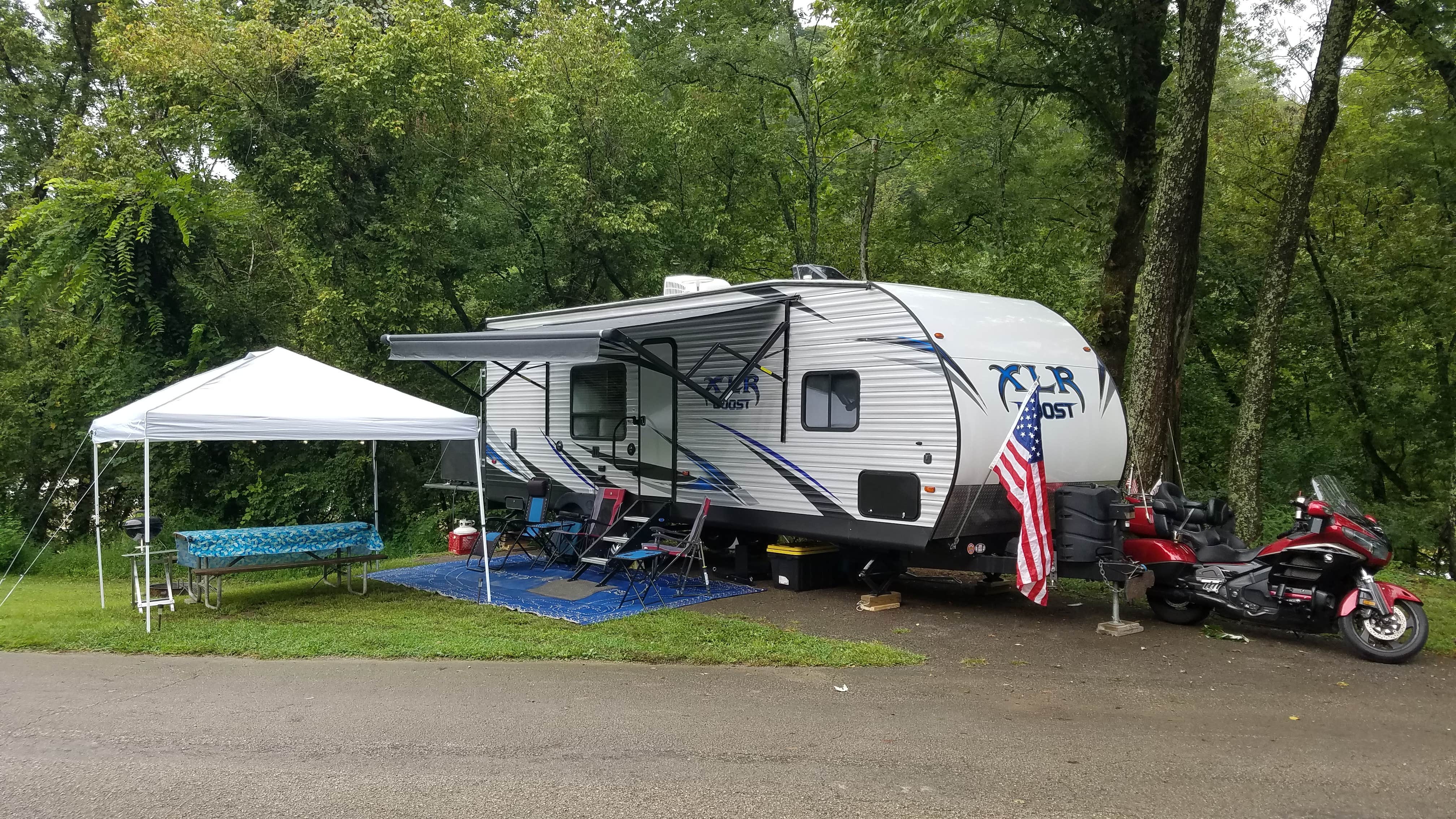 Gary M.'s photo of rv camping at Fort Boonesborough State Park Campground near Wilmore, KY