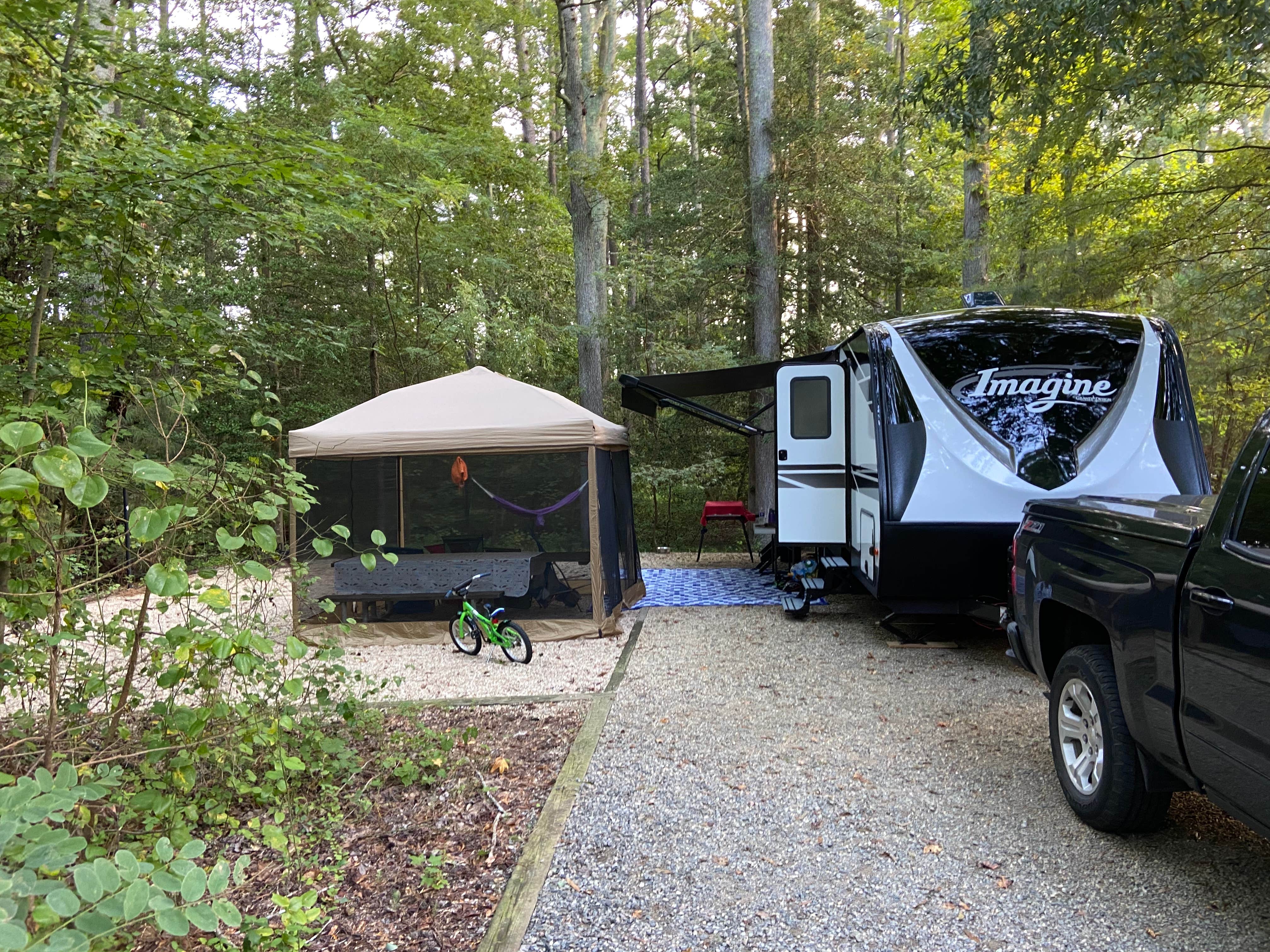 Kristin's photo of rv camping at Belle Isle State Park Campground near Heathsville, VA