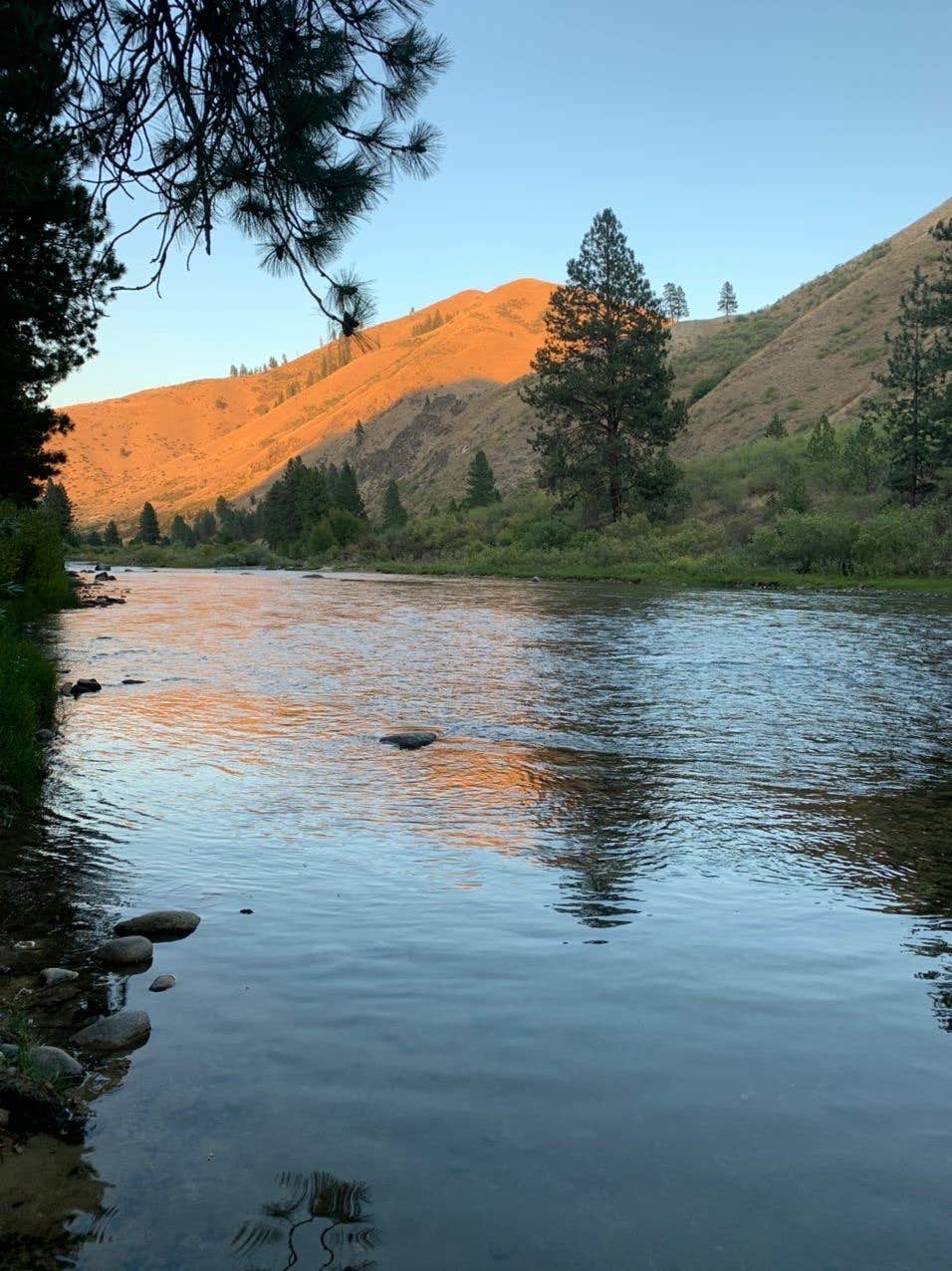 Jason S.'s photo of a dispersed camping area at Boise National Forest Willow Creek Campground (Mountain Home) near Banks, ID