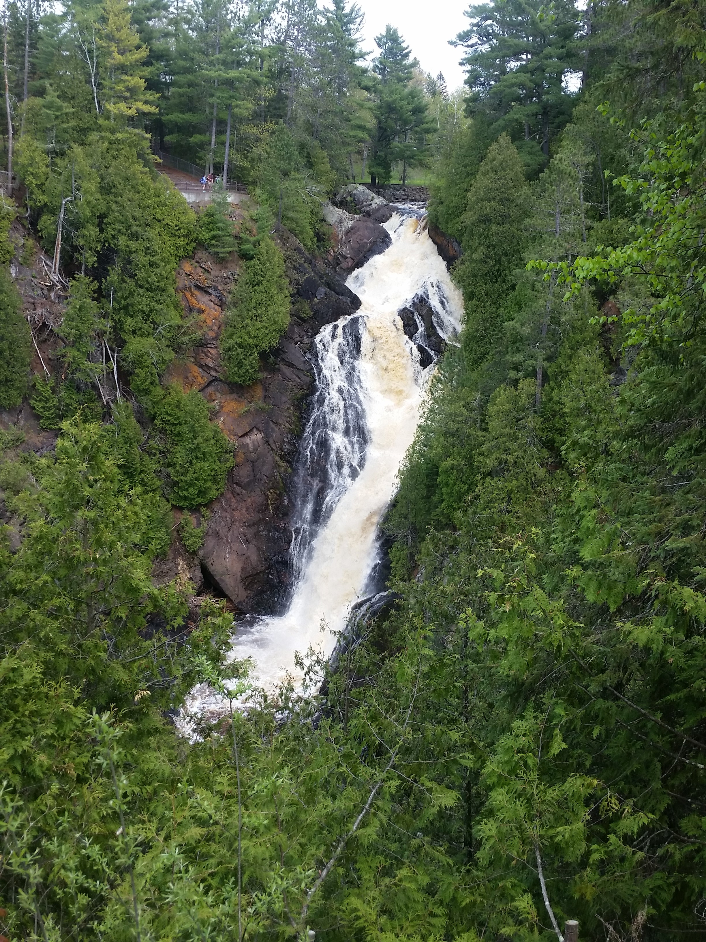 Big Manitou Falls 165 feet high