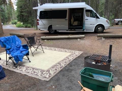Cyndi B.'s photo of rv camping at Colter Bay RV Park at Colter Bay Village — Grand Teton National Park near Shoshone National Forest