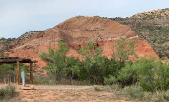 Camping near Wolfberry Group Camp - Palo Duro Canyon State Park: Mesquite Campground — Palo Duro Canyon State Park, Canyon, Texas
