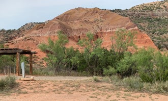 Camping near Hackberry Campground — Palo Duro Canyon State Park: Mesquite Campground — Palo Duro Canyon State Park, Canyon, Texas