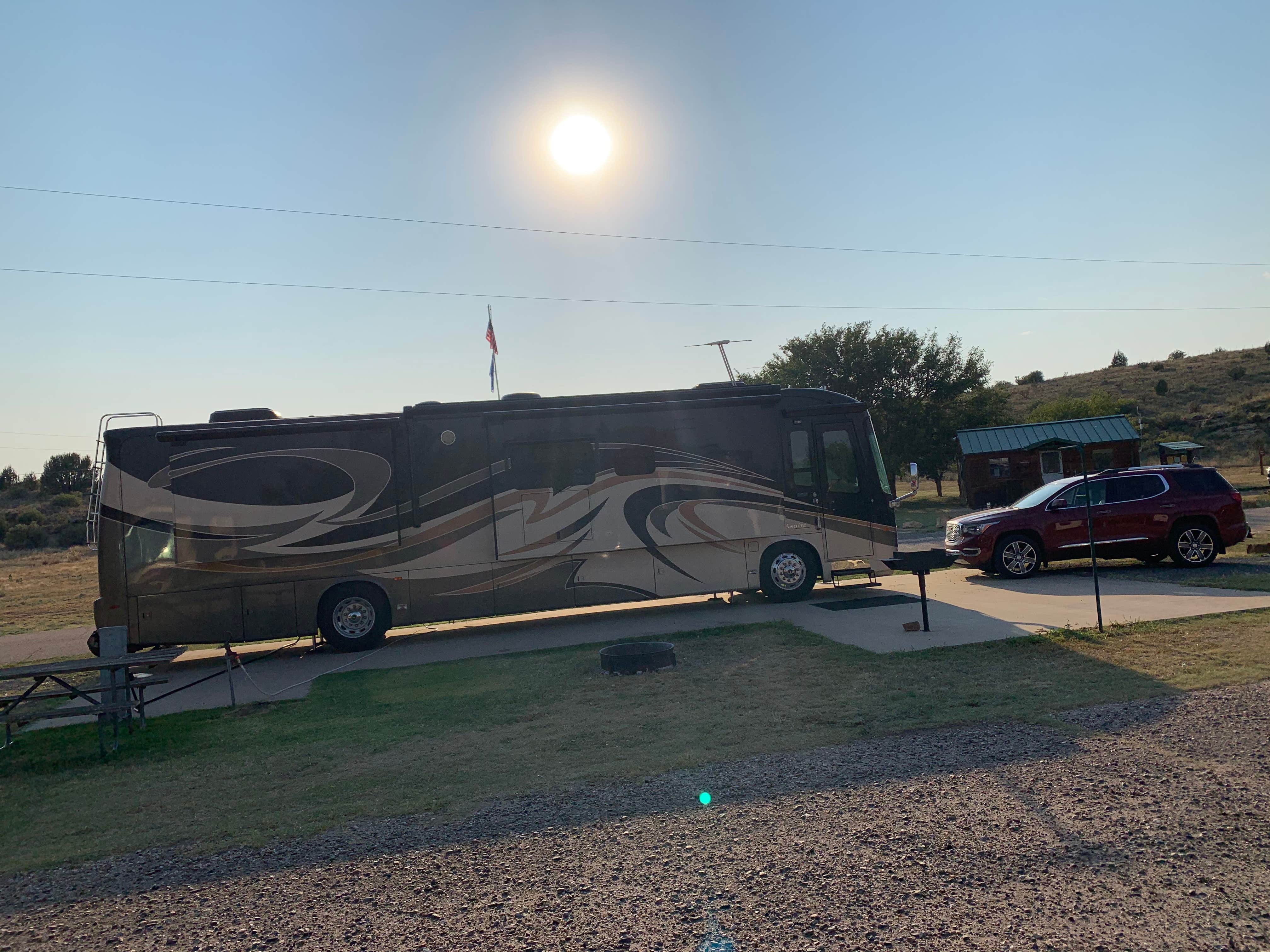 Patsy W.'s photo of rv camping at Black Mesa State Park Campground near Kenton, OK
