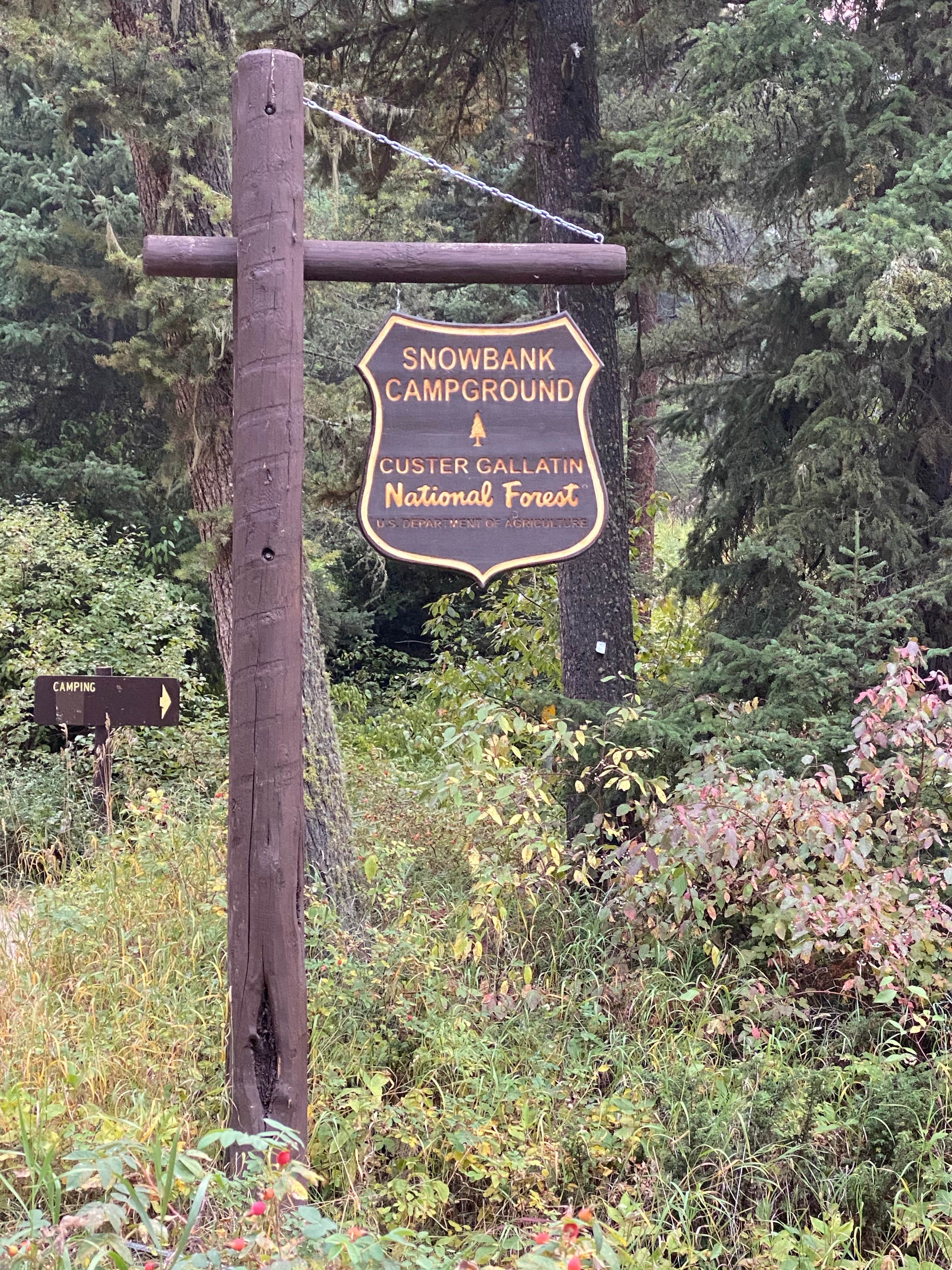 Camper-submitted photo at Gallatin National Forest Snowbank Group Campground near Gardiner, MT