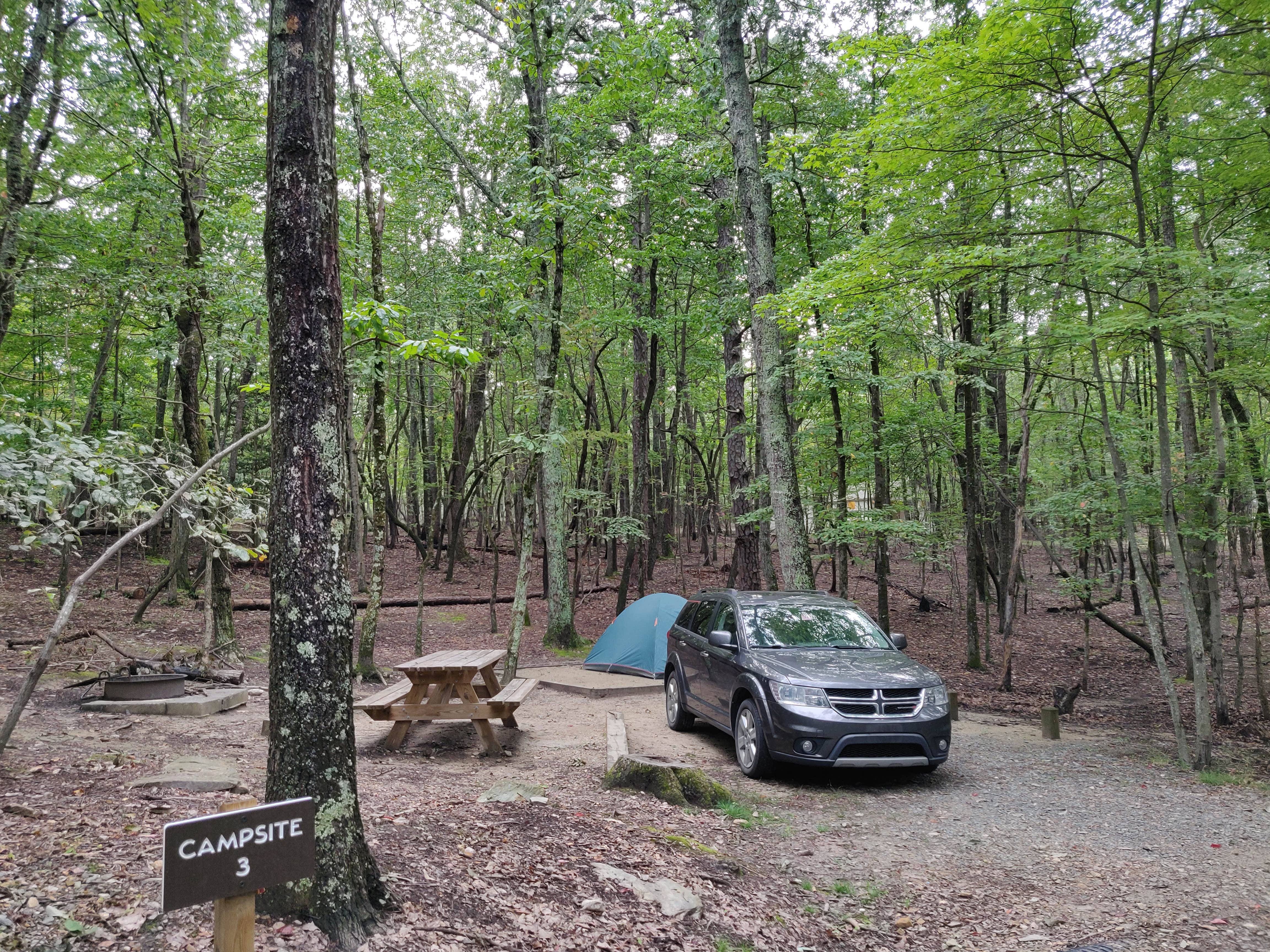 Cassandra C.'s photo at Hanging Rock State Park Campground near Pilot Mountain, NC