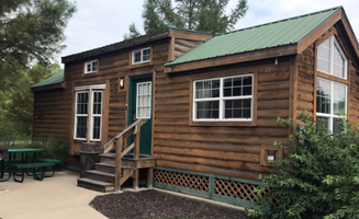 Amanda M.'s photo of a cabin at Worlds of Fun Village near Edwardsville, KS