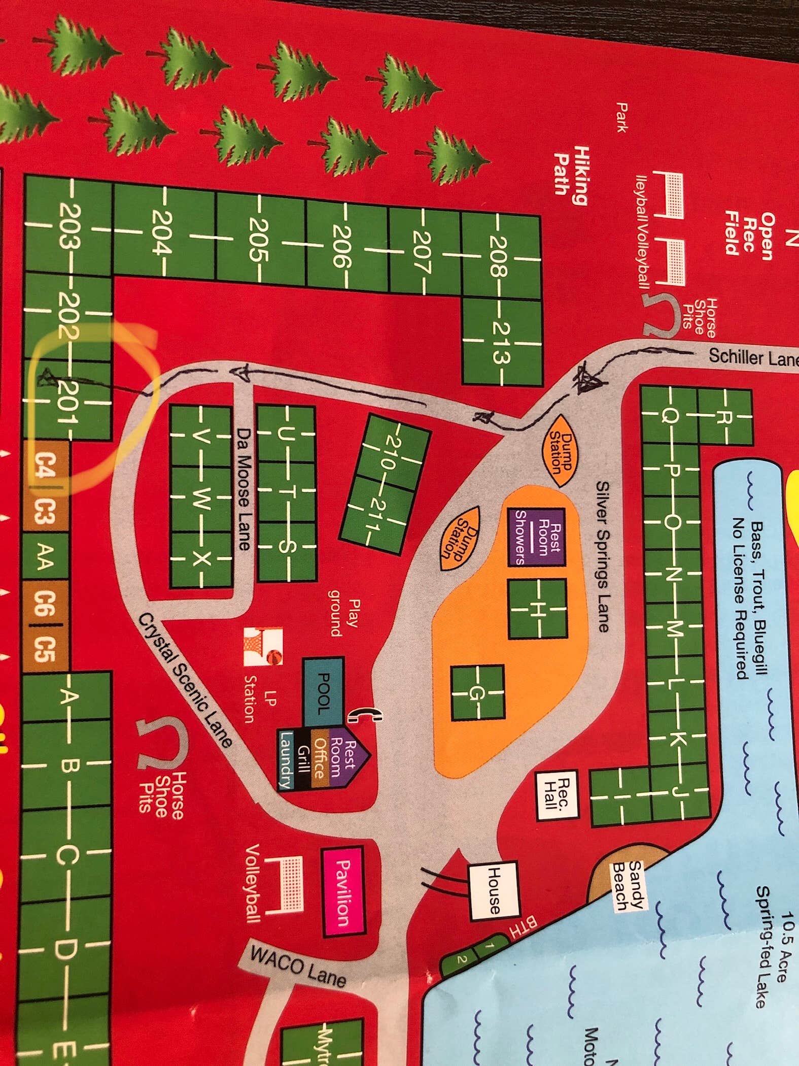 Camper-submitted photo at Silver Springs Campsites Inc near Waupun, WI