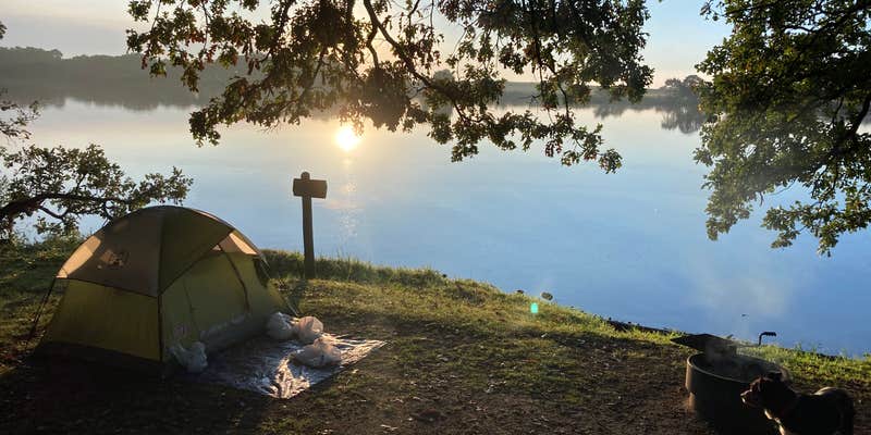 Camper submitted image from Backpacking Sites — Myre-Big Island State Park