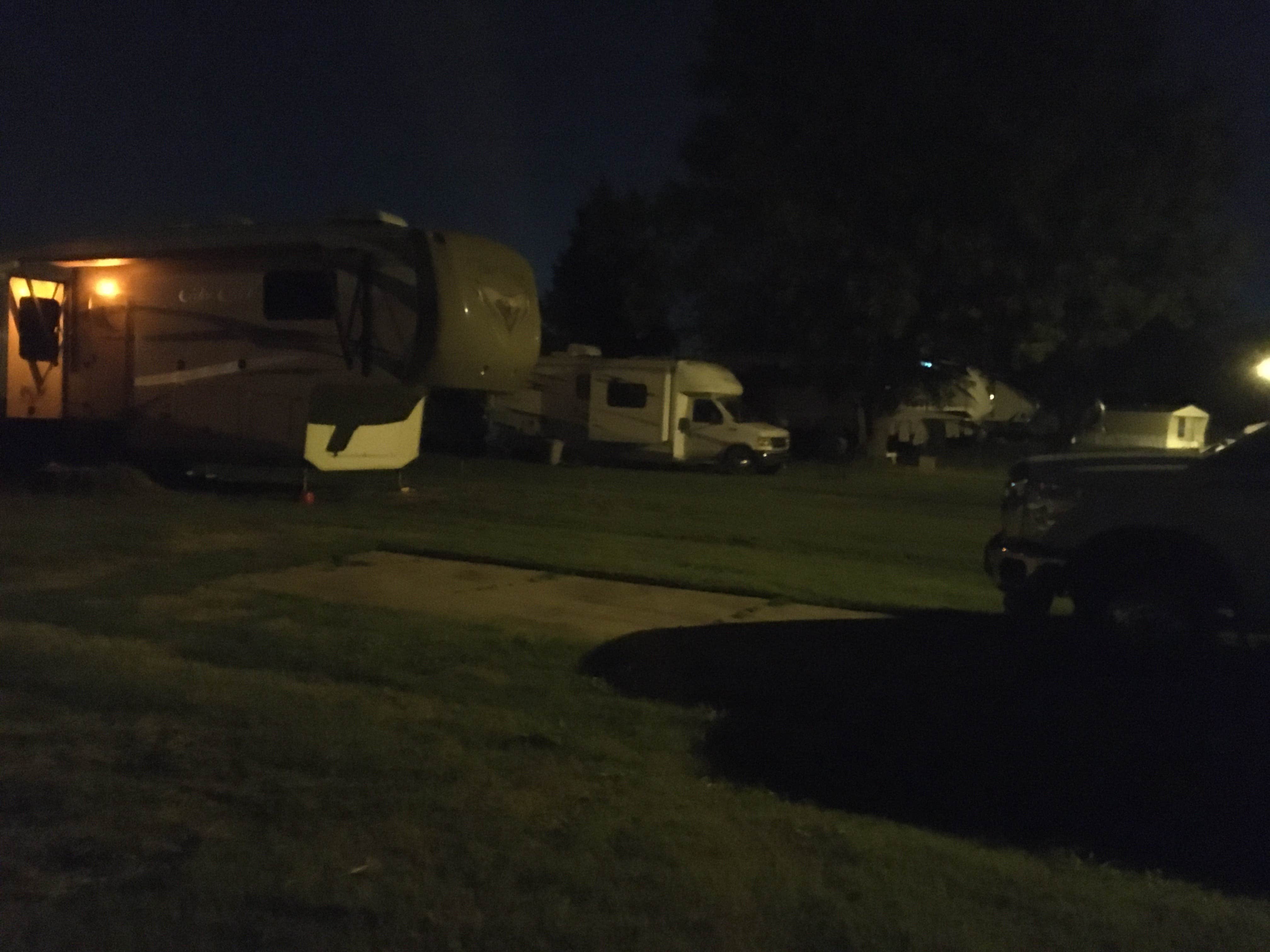 Camper-submitted photo at Cherry Hill Mobile Home & RV Park near Leonard, OK