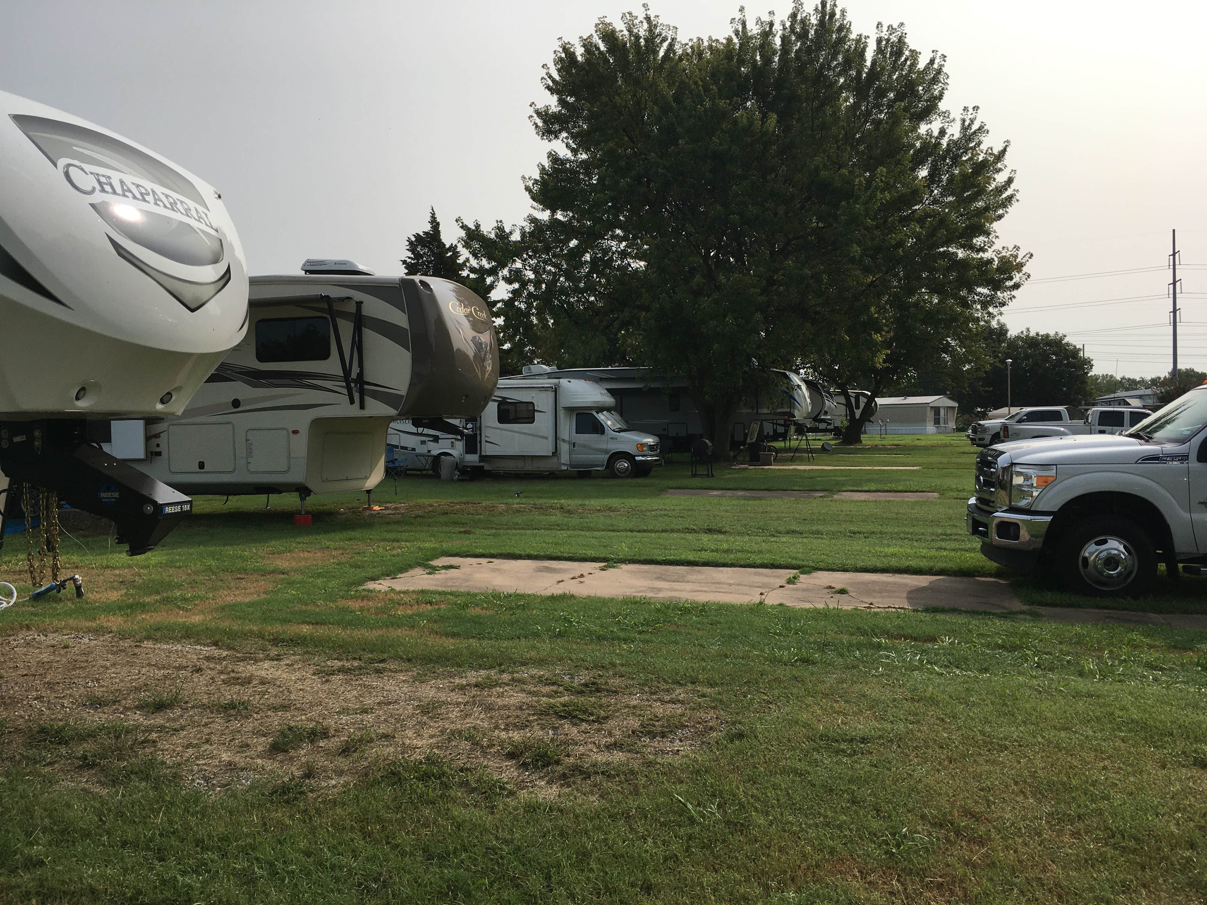 Camper-submitted photo at Cherry Hill Mobile Home & RV Park near Leonard, OK