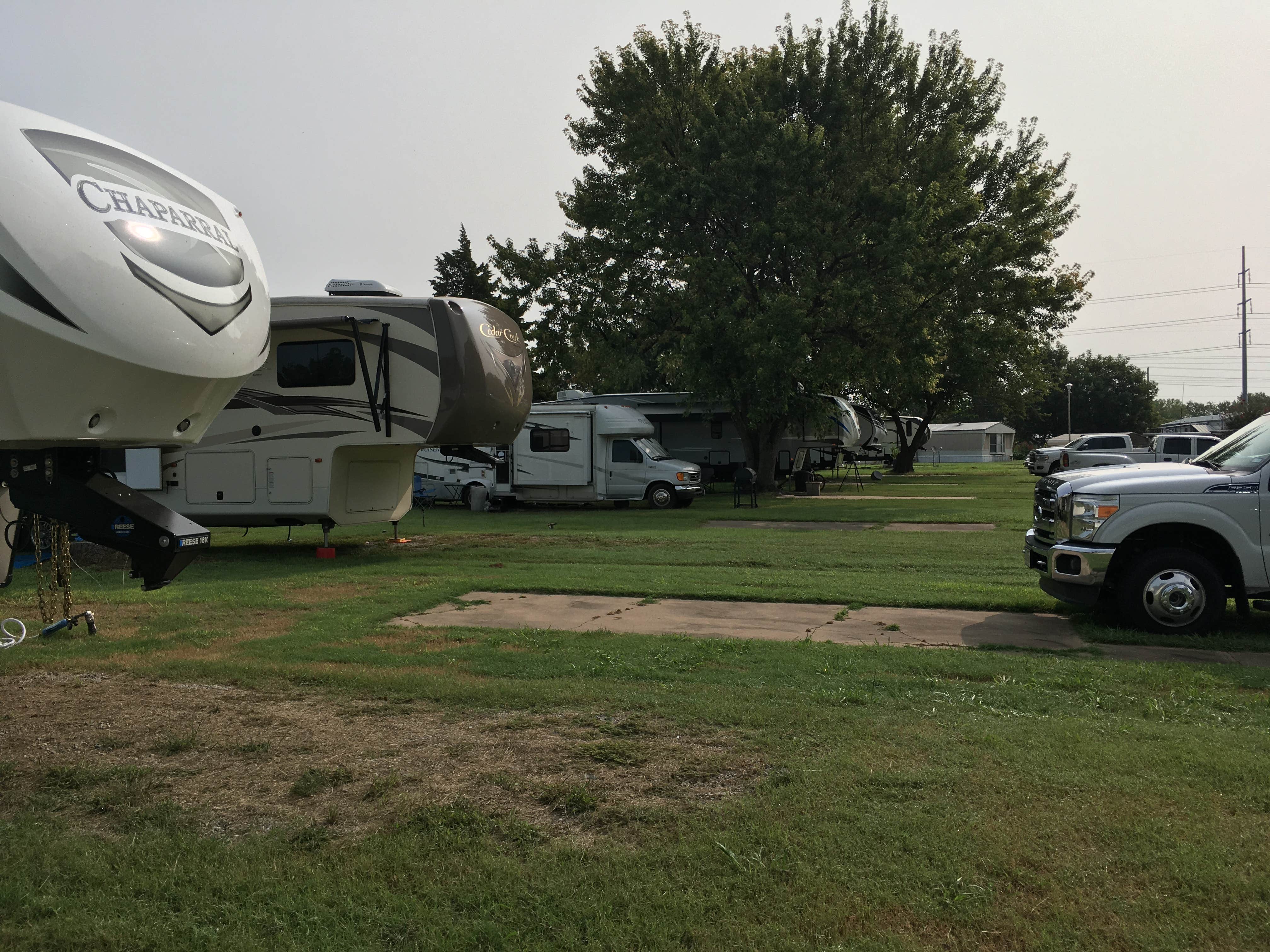 Camper-submitted photo at Cherry Hill Mobile Home & RV Park near Leonard, OK