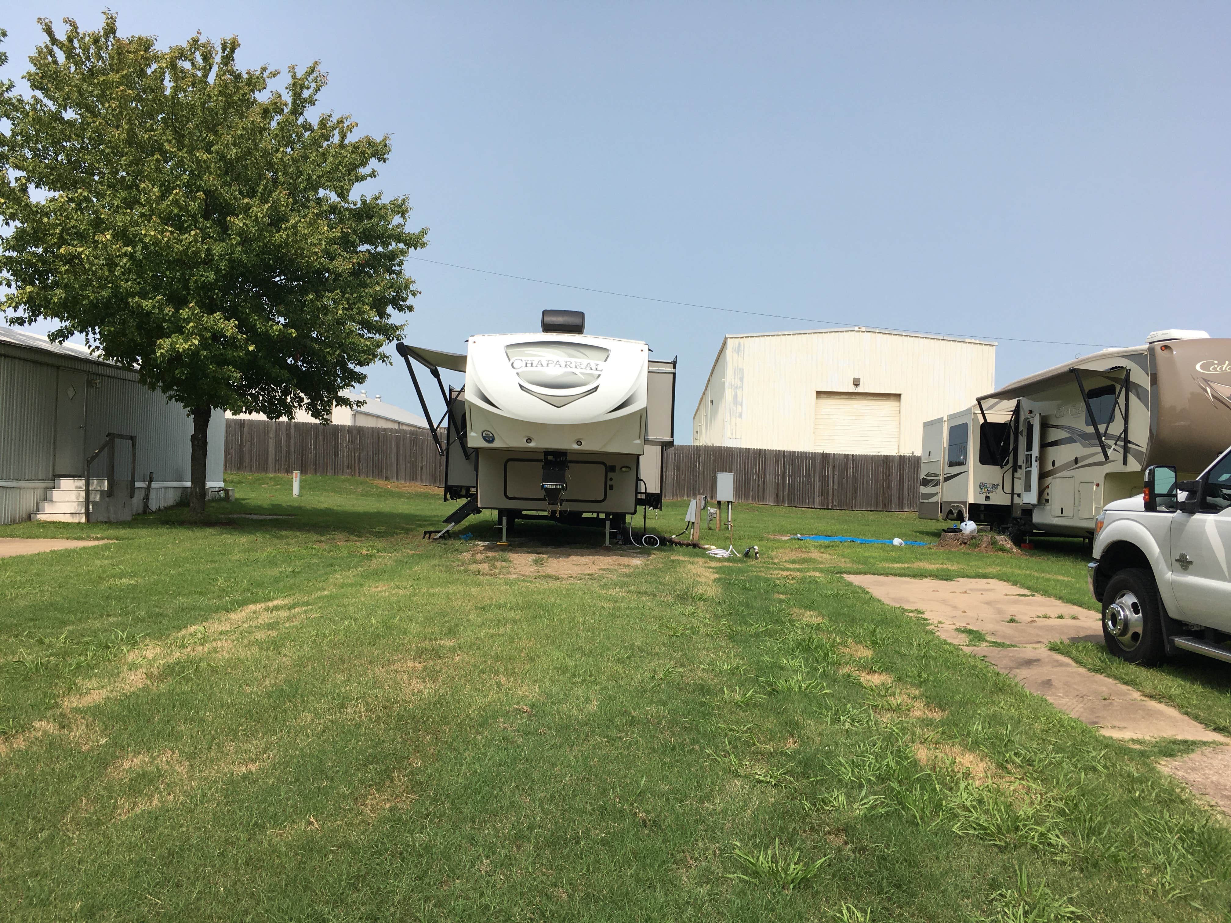 Camper-submitted photo at Cherry Hill Mobile Home & RV Park near Leonard, OK