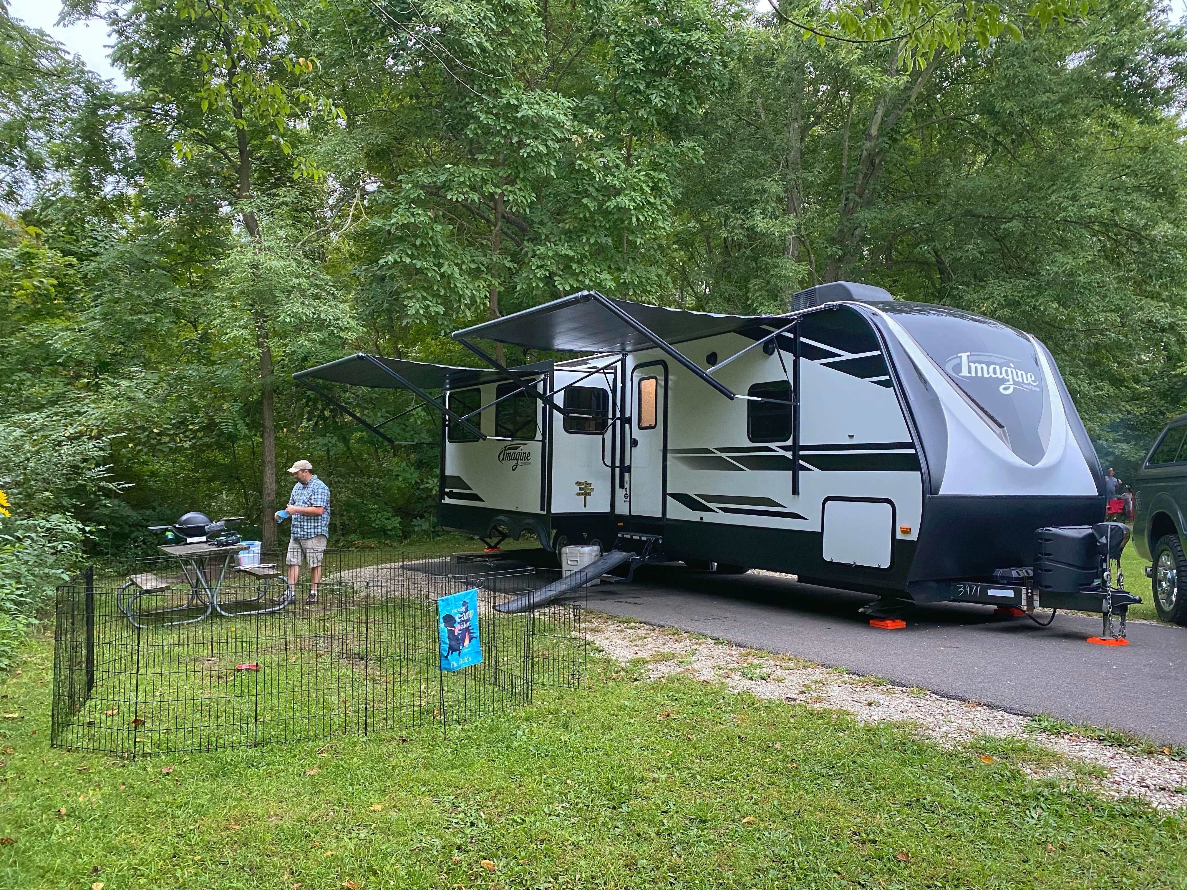 Andrea F.'s photo at Delaware State Park Campground near Delaware Lake