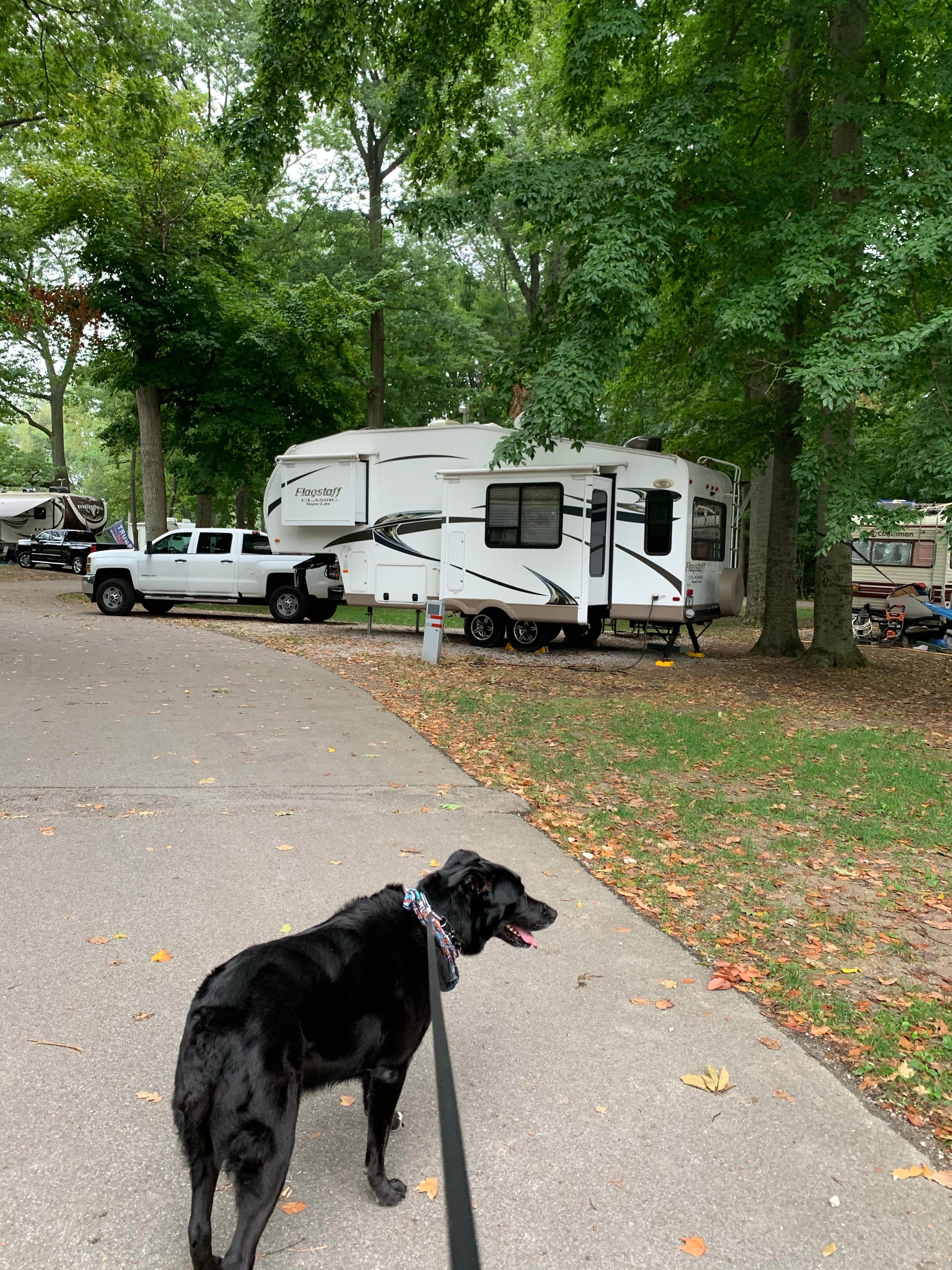 Haylie M.'s photo of rv camping at Johnny Appleseed Campground near Bluffton, IN