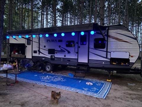 Macy M.'s photo of rv camping at Herrick Recreation Area near Sanford, MI