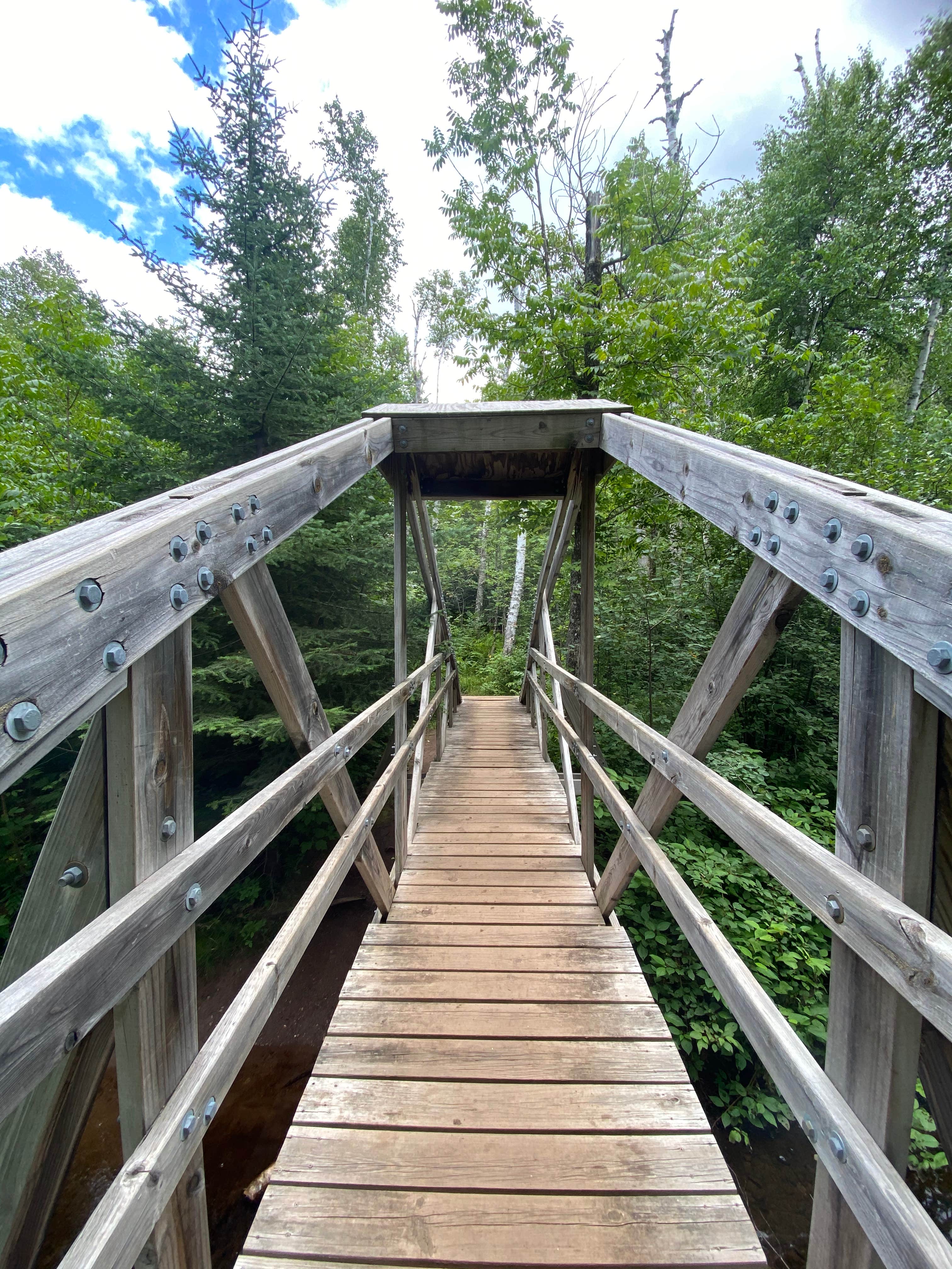 Camper-submitted photo at Dyers Creek Campsite, Superior Hiking Trail near Tofte, MN
