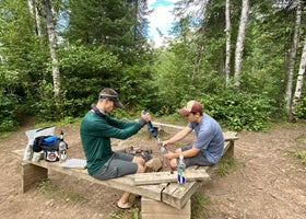 Dyers Creek Campsite, Superior Hiking Trail 