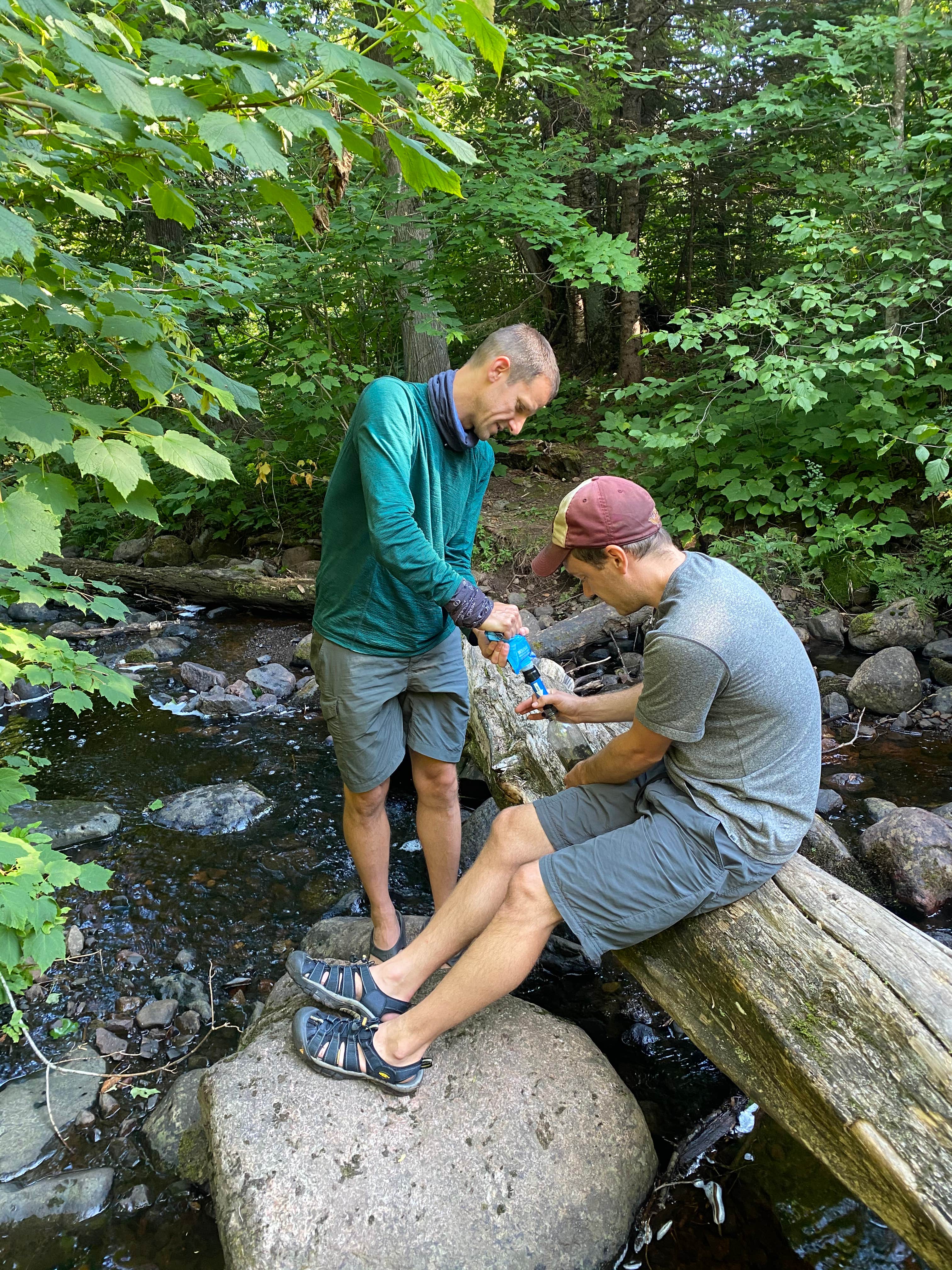 Camper submitted image from East Rollins Creek, Superior Hiking Trail - 1