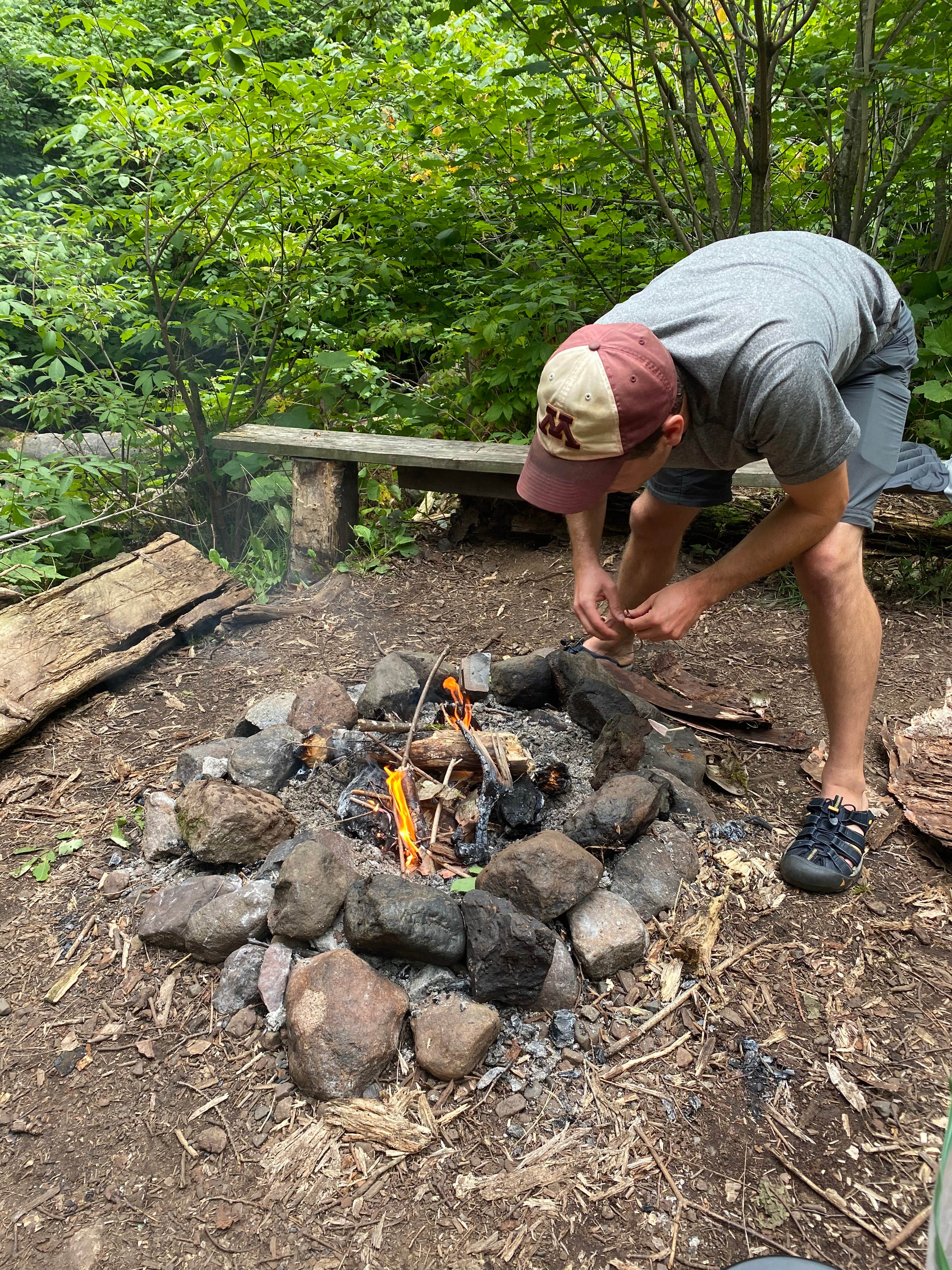 Camper submitted image from East Rollins Creek, Superior Hiking Trail - 5