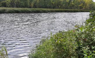 Brittany's photo of a dispersed camping area at Paul Bunyan Trail Canoe Campsite near Pequot Lakes, MN