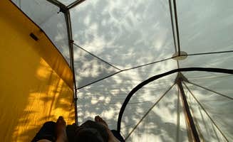 Steph H.'s photo of tent camping at Camp Creek (formerly Indian Camp Creek), Superior Hiking Trail in Minnesota