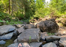 Camp Creek (formerly Indian Camp Creek), Superior Hiking Trail