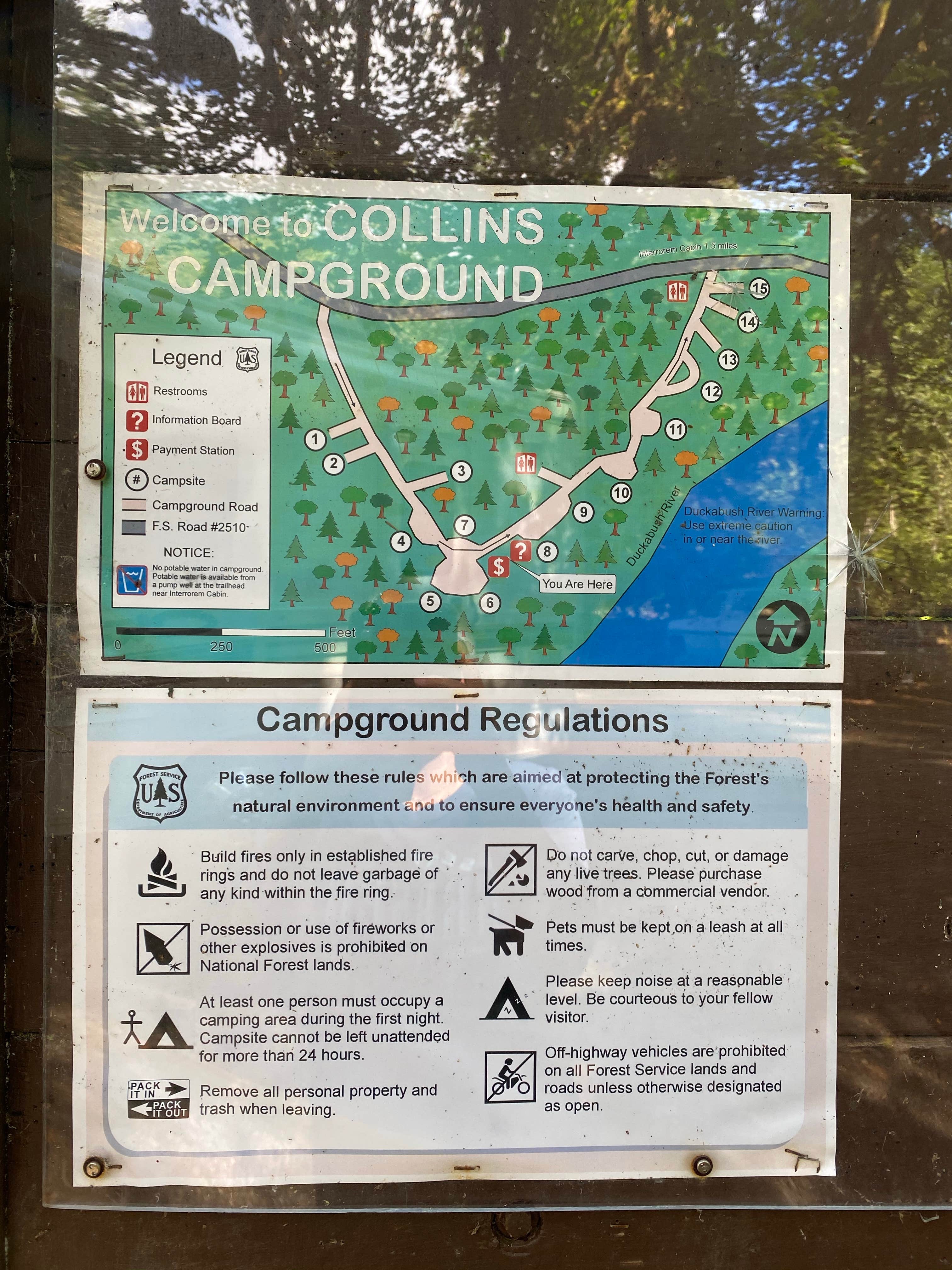 Collins Lake Camping Map Collins Campground Camping The Dyrt