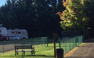 Sara H.'s photo of rv camping at Rising River RV Resort & River House near Myrtle Point, OR