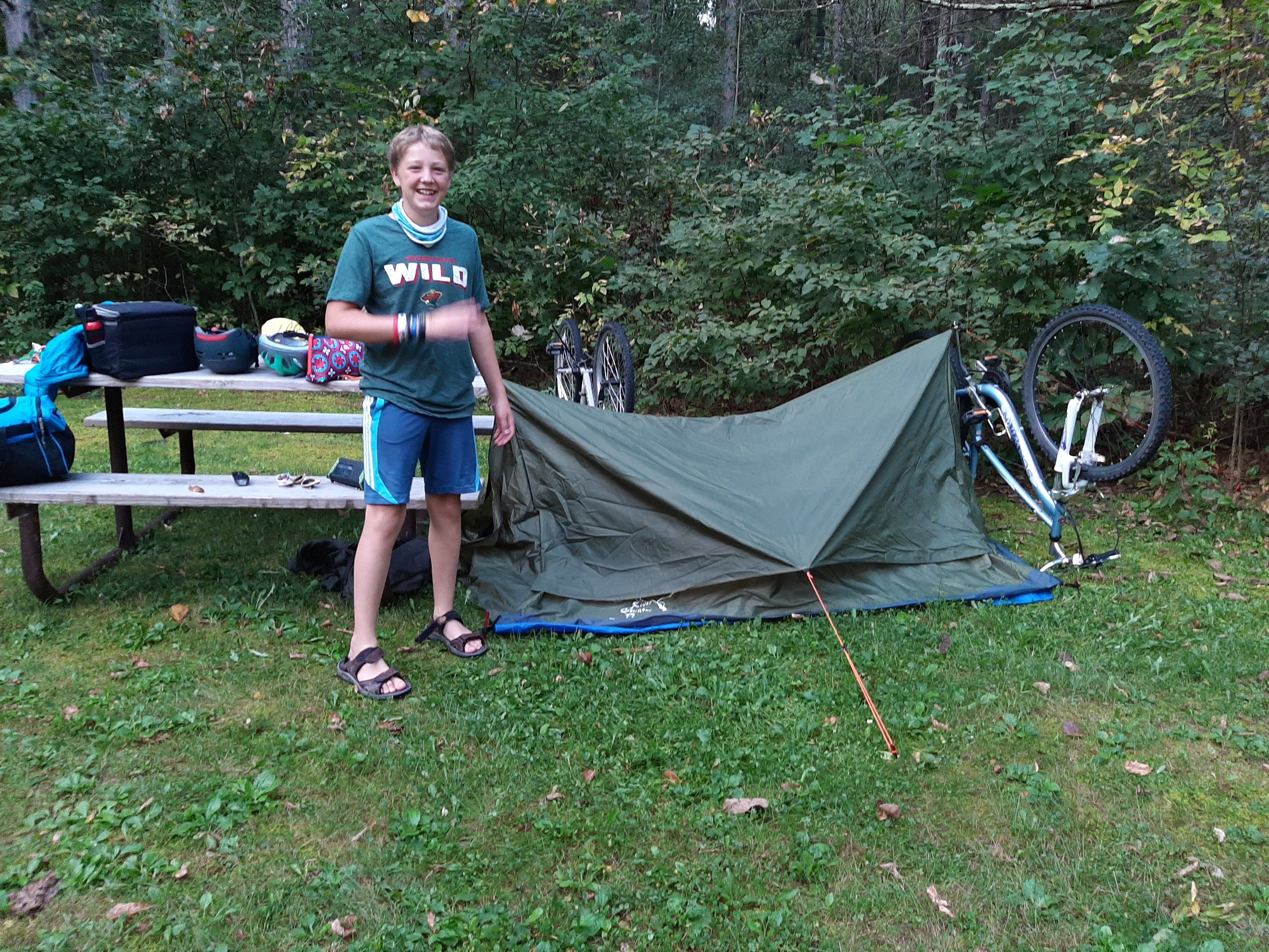 Camper submitted image from Canoe Landing Campsite — Crow Wing State Park - 1