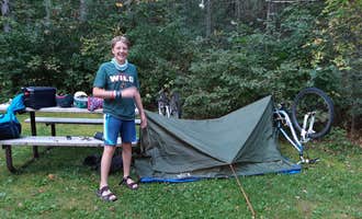 Camping near Walter E Stark Horse Campground - Pillsbury State Forest: Canoe Landing Campsite — Crow Wing State Park, Baxter, Minnesota