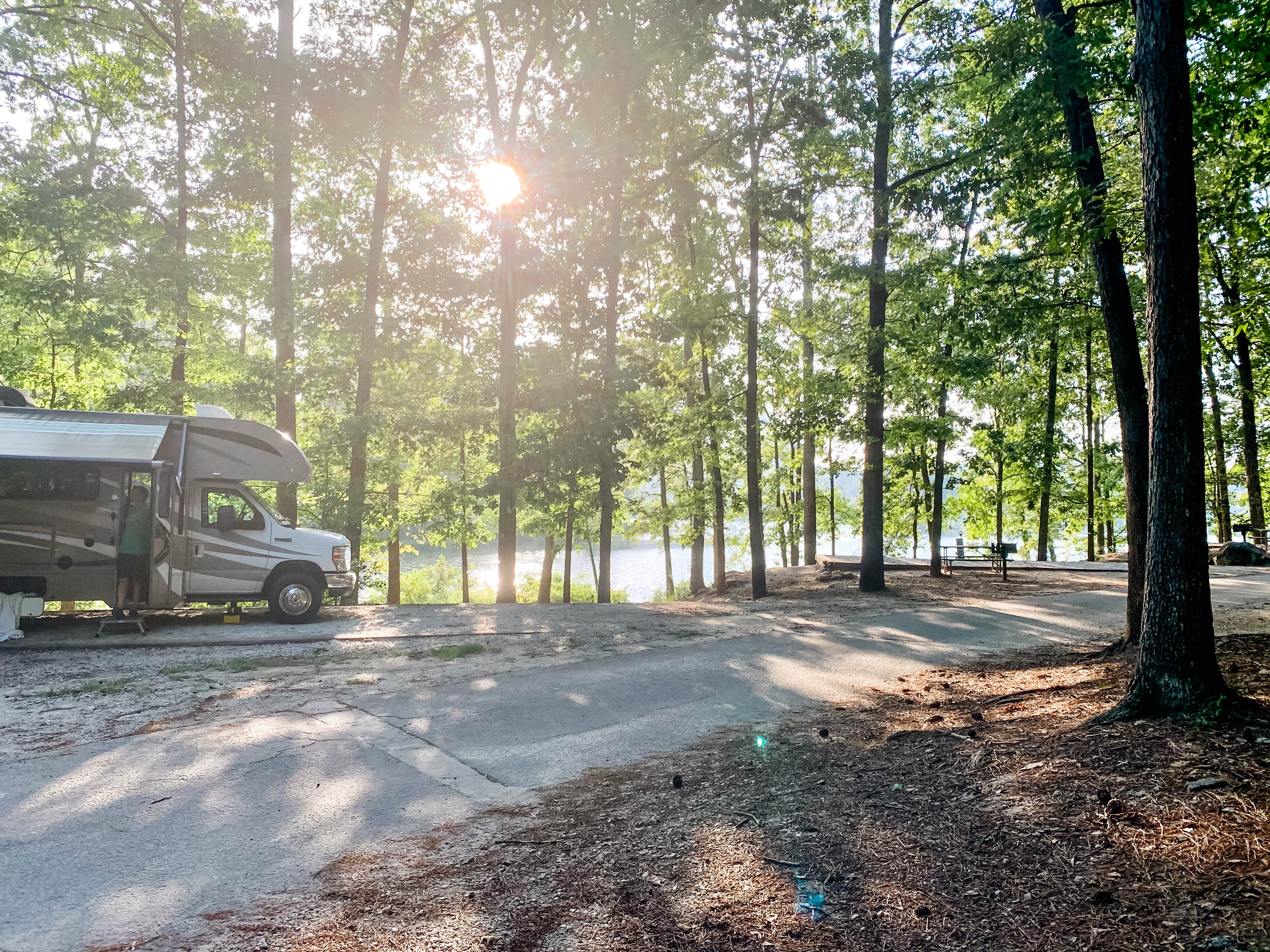 Kimberly H.'s photo of rv camping at Stone Mountain Park Campground near Auburn, GA