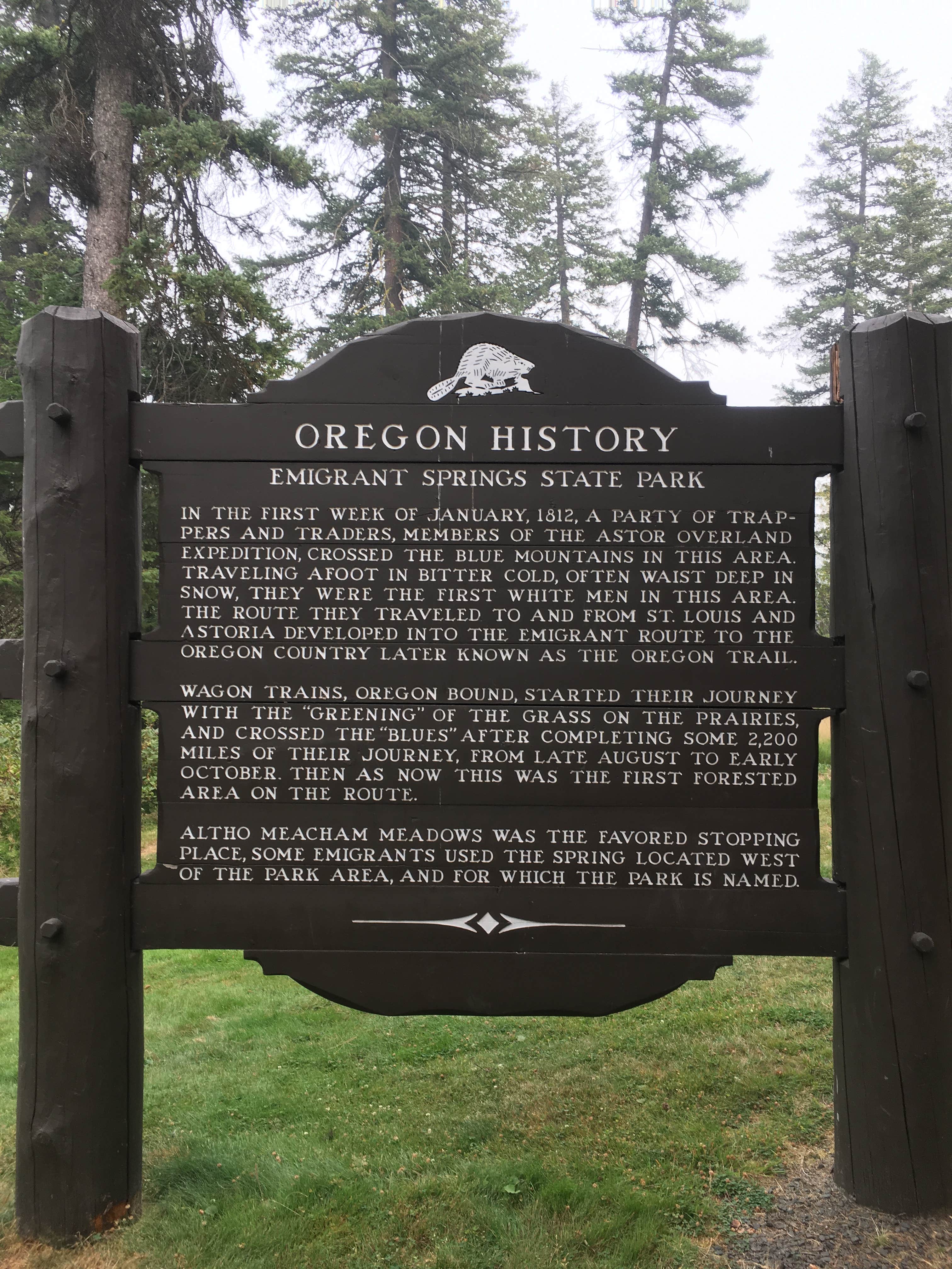 Where History Whispers: Exploring Oregon’s Emigrant Springs State Heritage Area