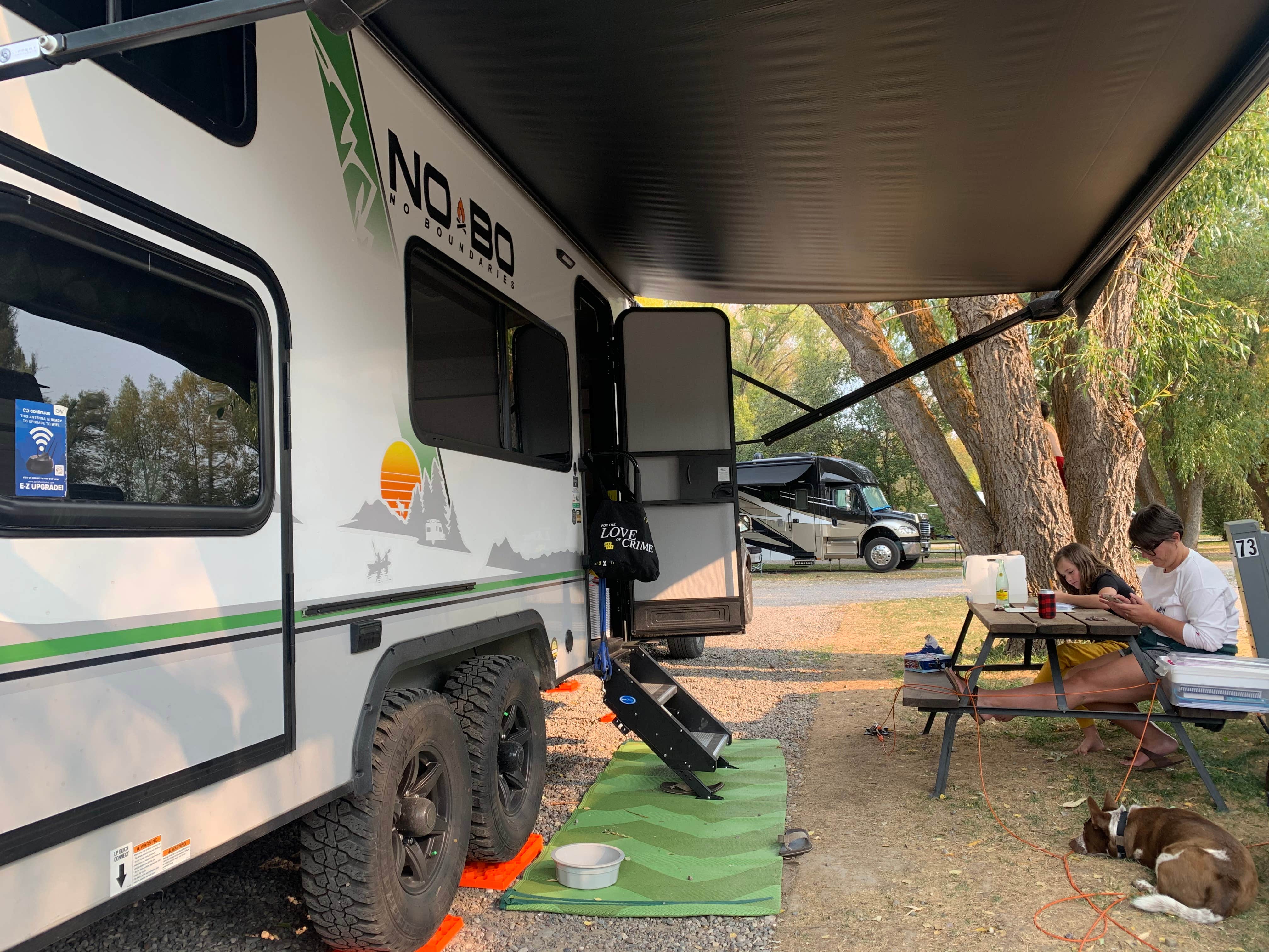 Chris H.'s photo of rv camping at Fireside Resort at Jackson Hole near Wilson, WY