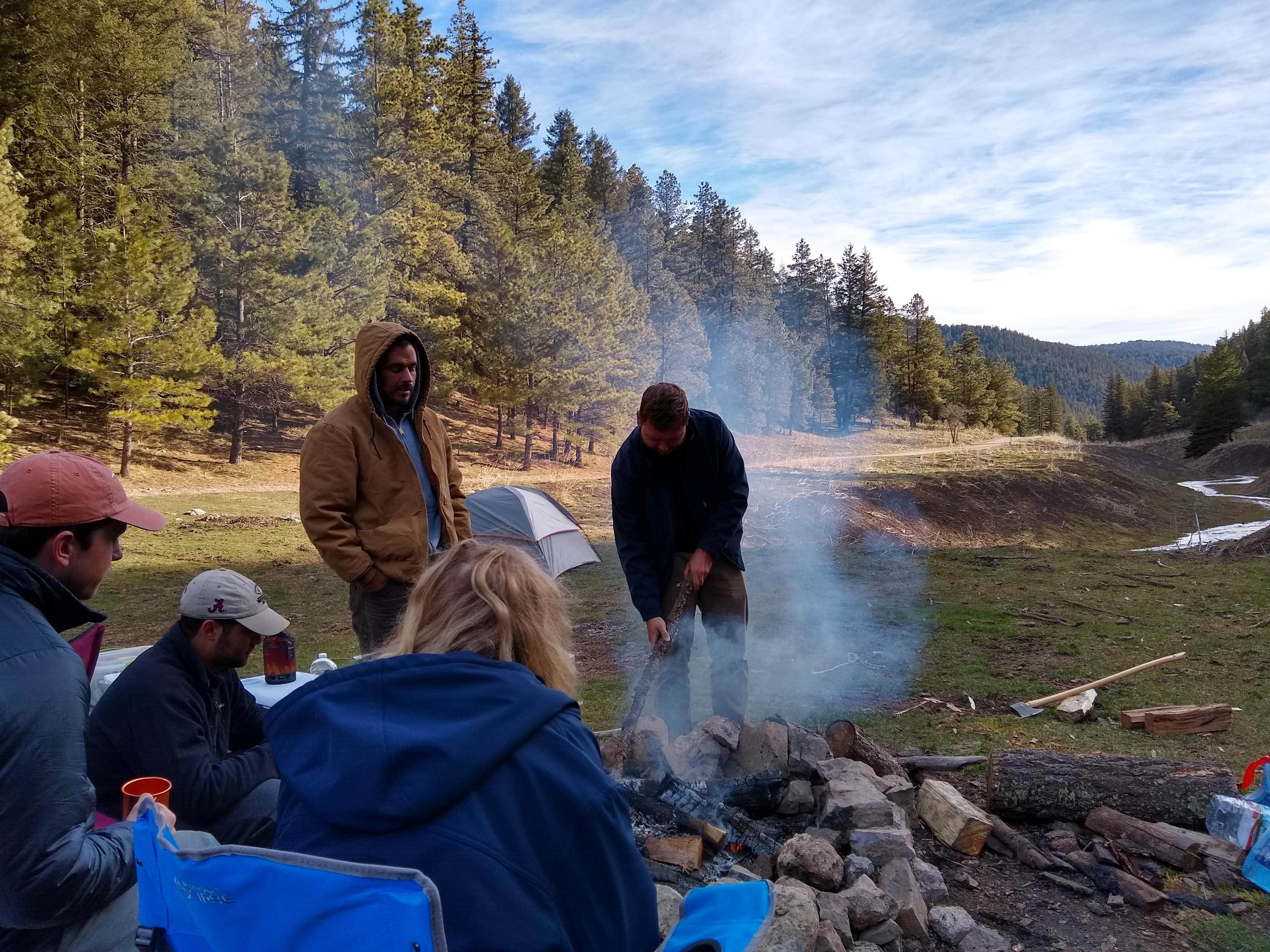 David L.'s photo of a dispersed camping area at Bluff Springs Dispersed Camping near Bent, NM