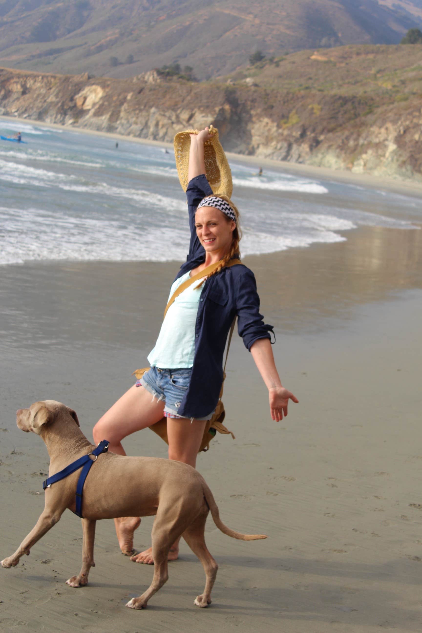 Jessica's photo of camping with pets at Kirk Creek Campground near Big Sur, CA