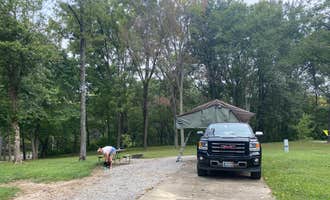 Camping near Harmonie State Park Campground: Burrell Park & Campground, Enfield, Illinois