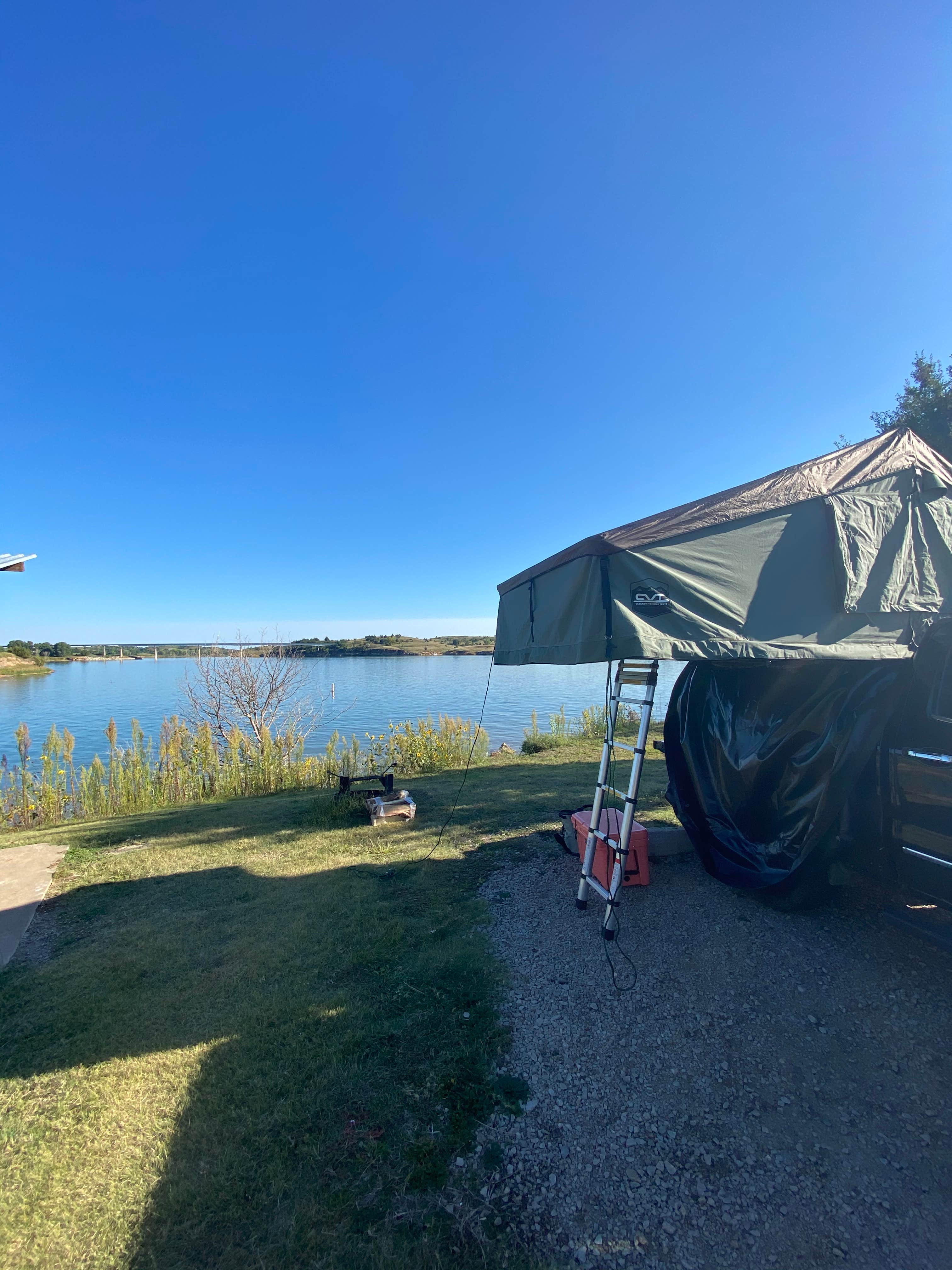 Sandra&Dunn's photo of tent camping at Sagewort Otoe Area Campground — Wilson State Park near Minneapolis, KS