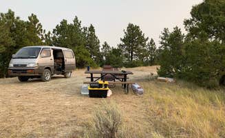 Charles G.'s photo of rv camping at Makoshika State Park Campground near Glendive, MT