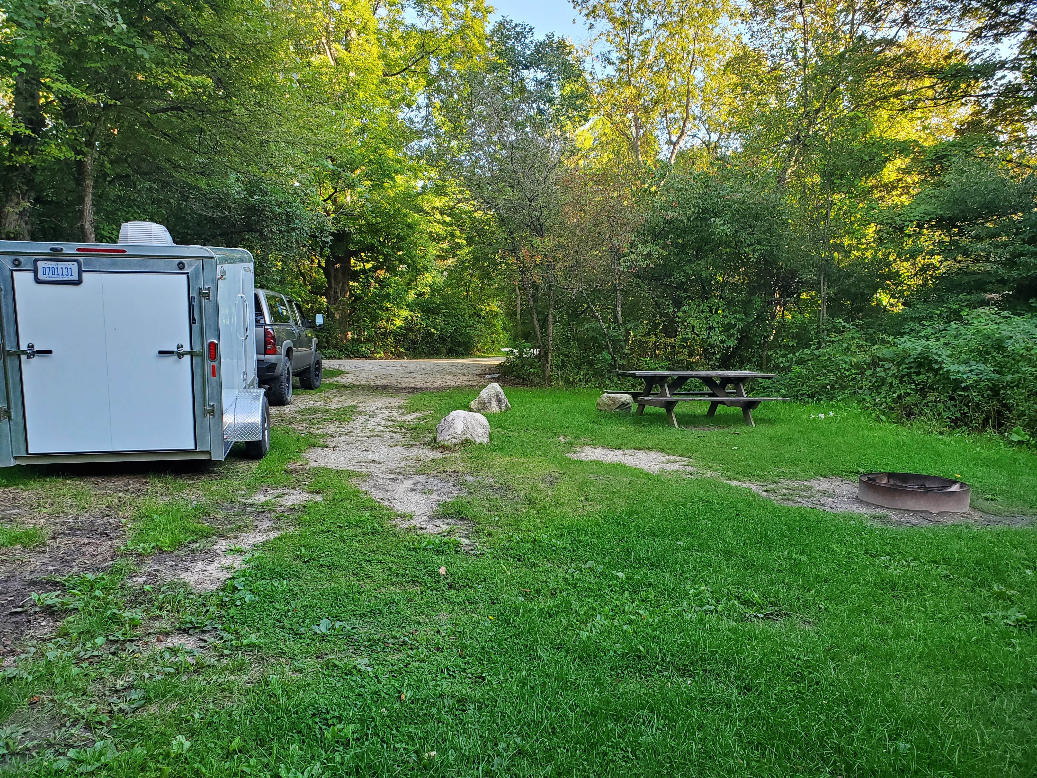 Mike B.'s photo of rv camping at Silver Creek State Forest Campground near Huron-Manistee National Forests