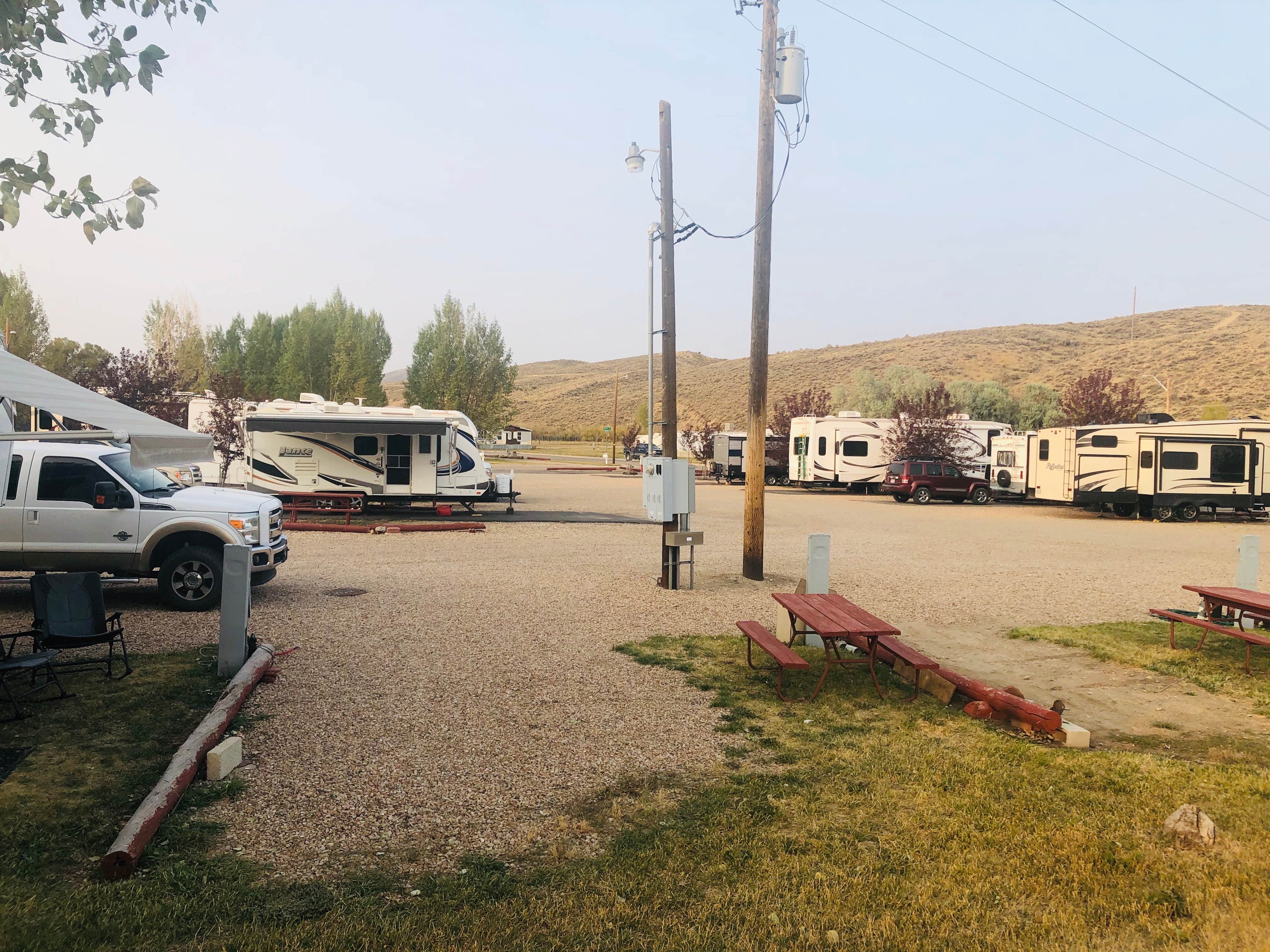 Camper-submitted photo at Riverside RV Park near Kemmerer, WY