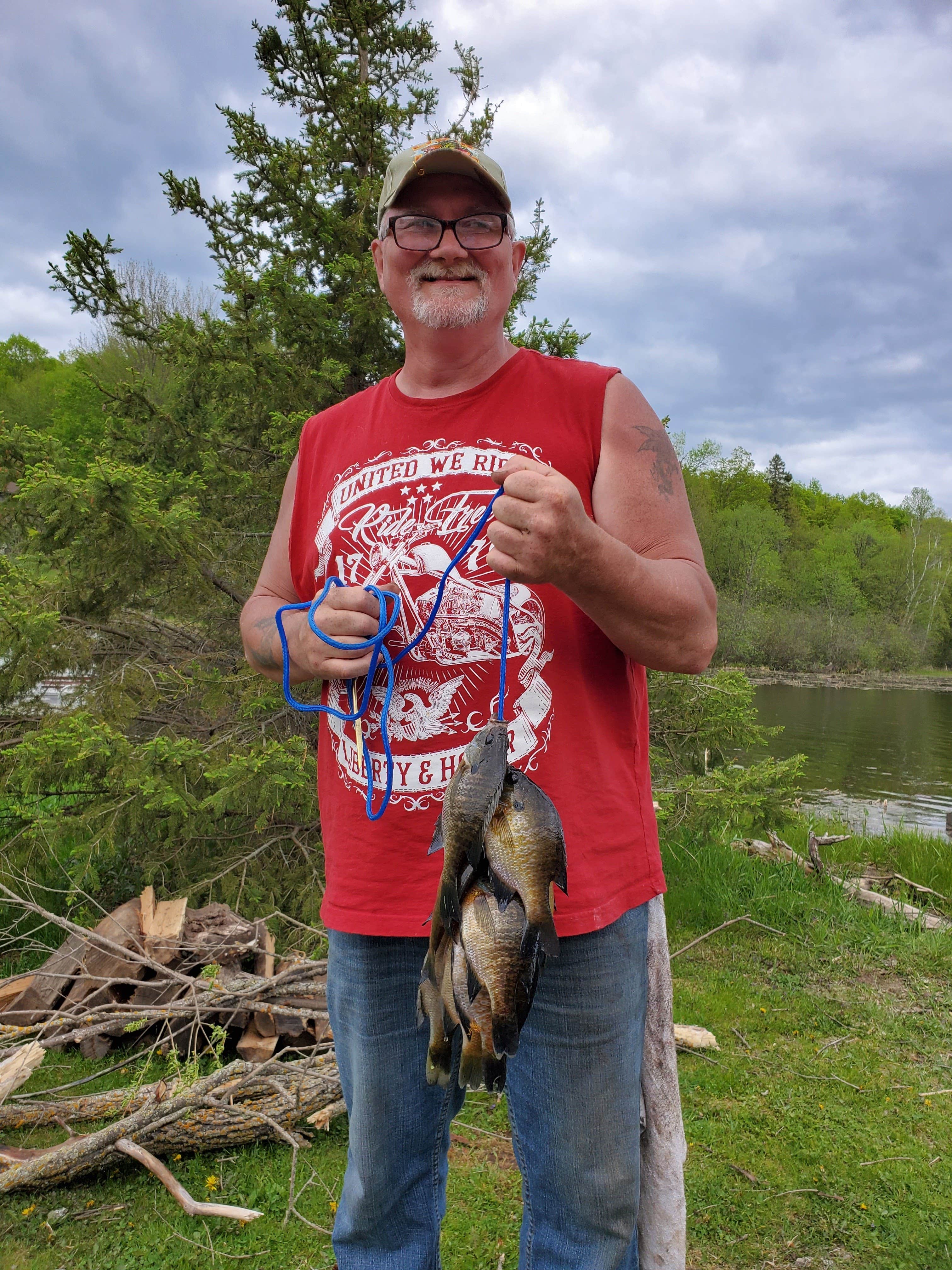 Camper-submitted photo at Sunrise Bay Campgrounds and RV Park near Hayward, WI