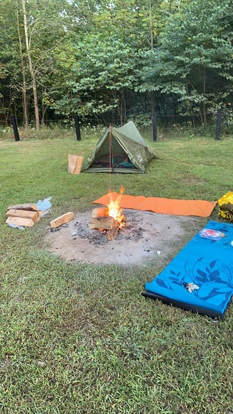Camper-submitted photo at Blackwell Campground — Hoosier National Forest near Bloomington, IN