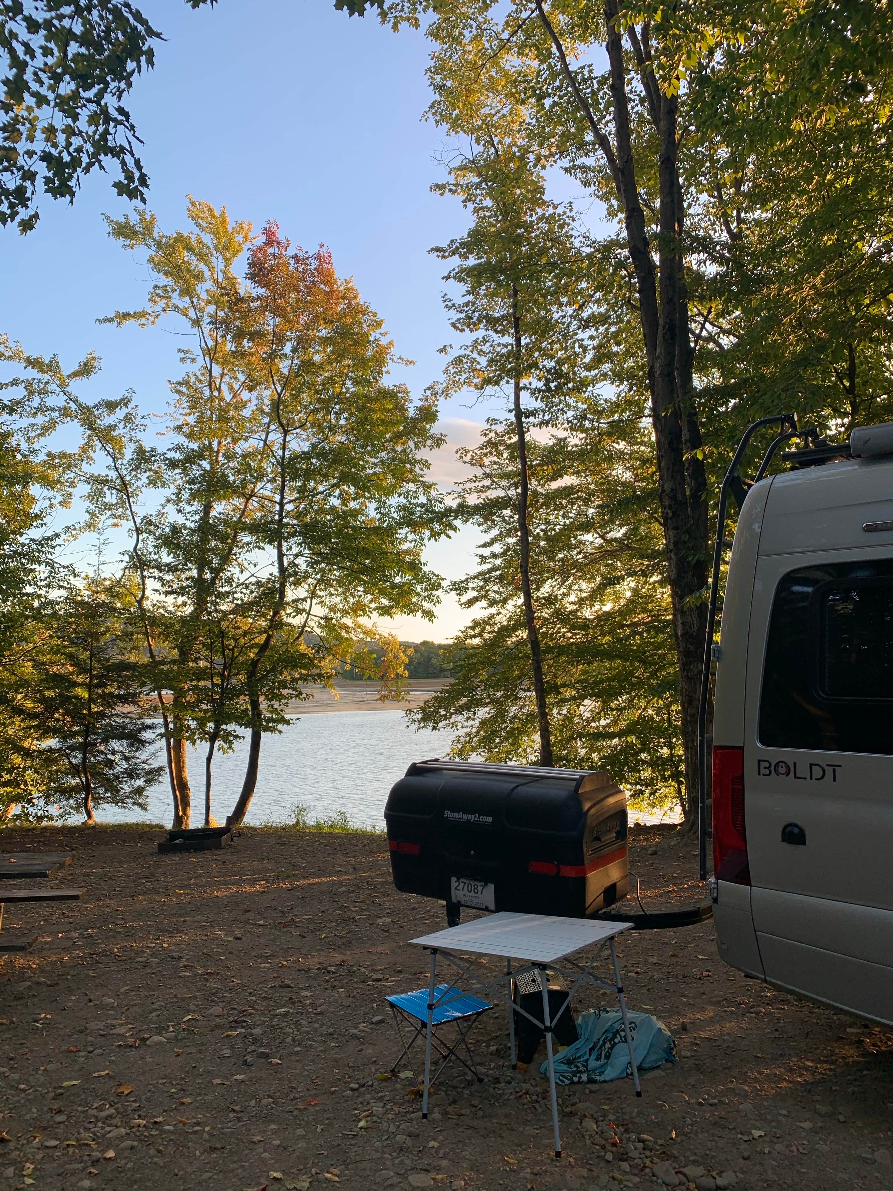 Tris W.'s photo of rv camping at Delta Lake State Park Campground near Copenhagen, NY
